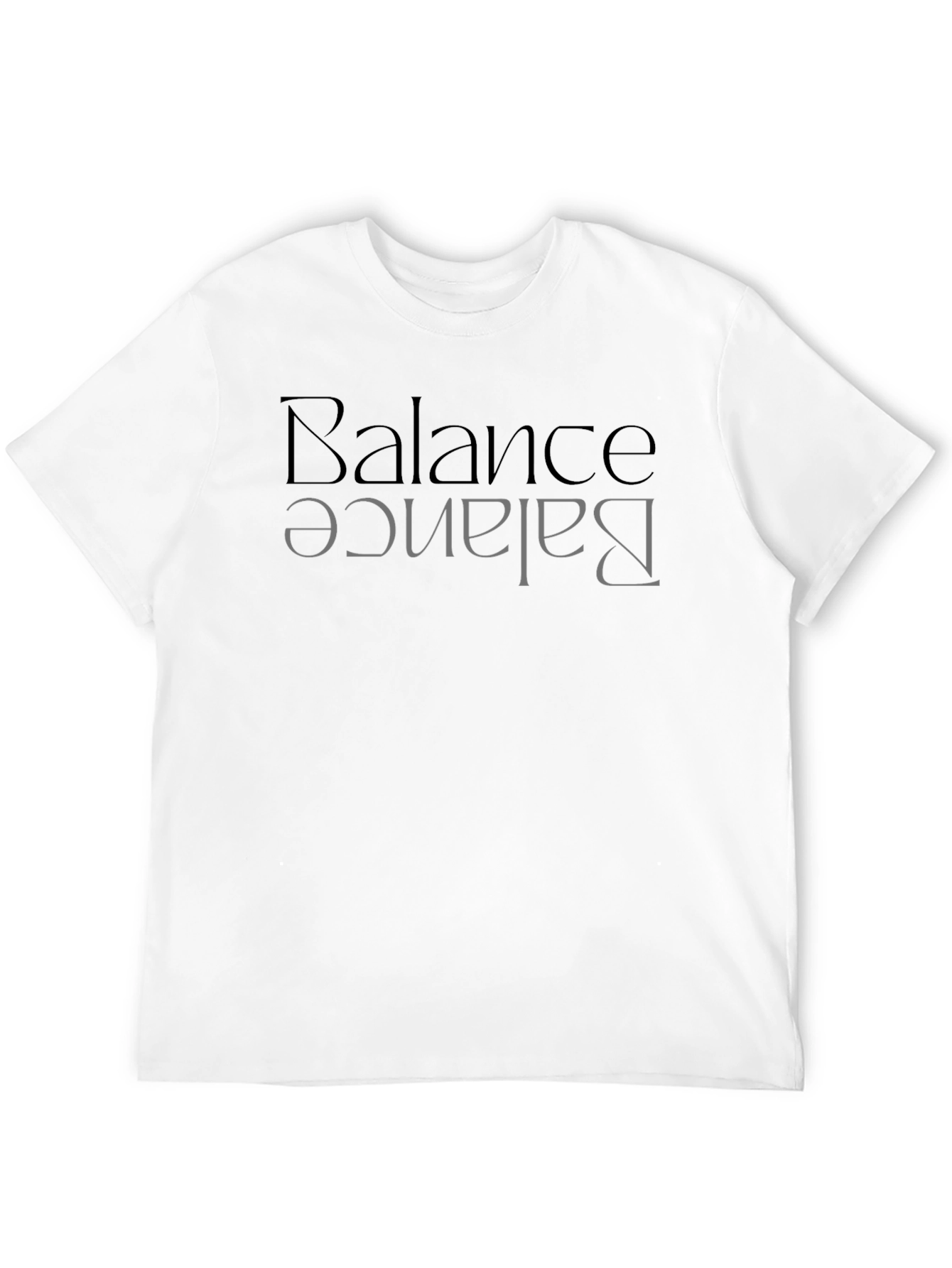 Balance Graphic Tee - Mens Black T-Shirt