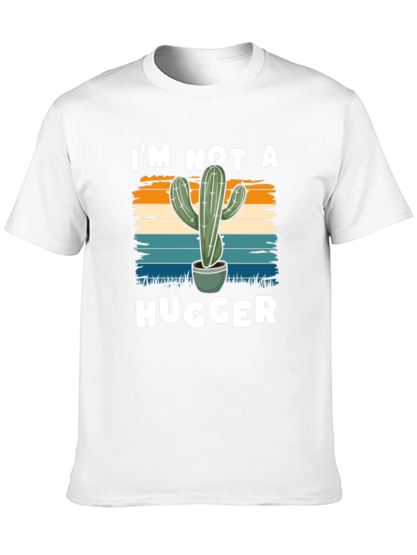 Im Not a Hugger Cactus Tee