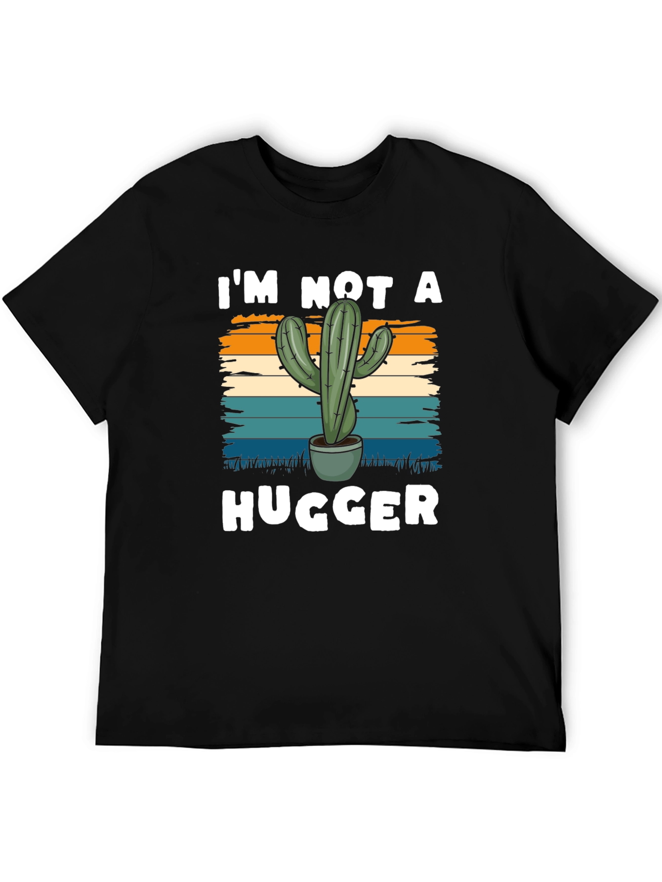 Im Not a Hugger Cactus Tee
