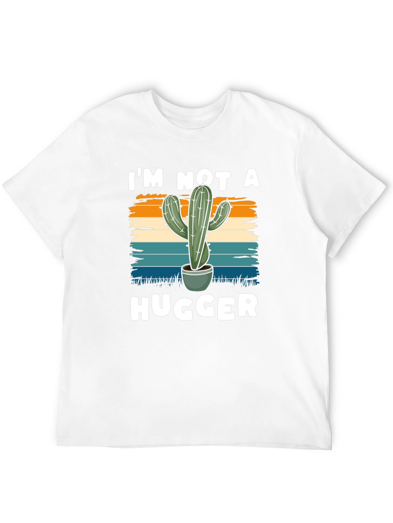 Im Not a Hugger Cactus Tee