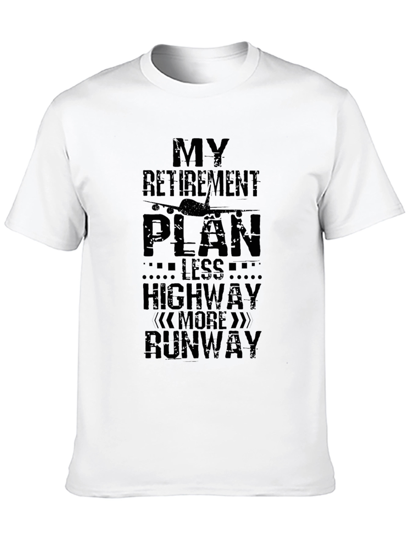 Retirement Plan Airplane T-Shirt