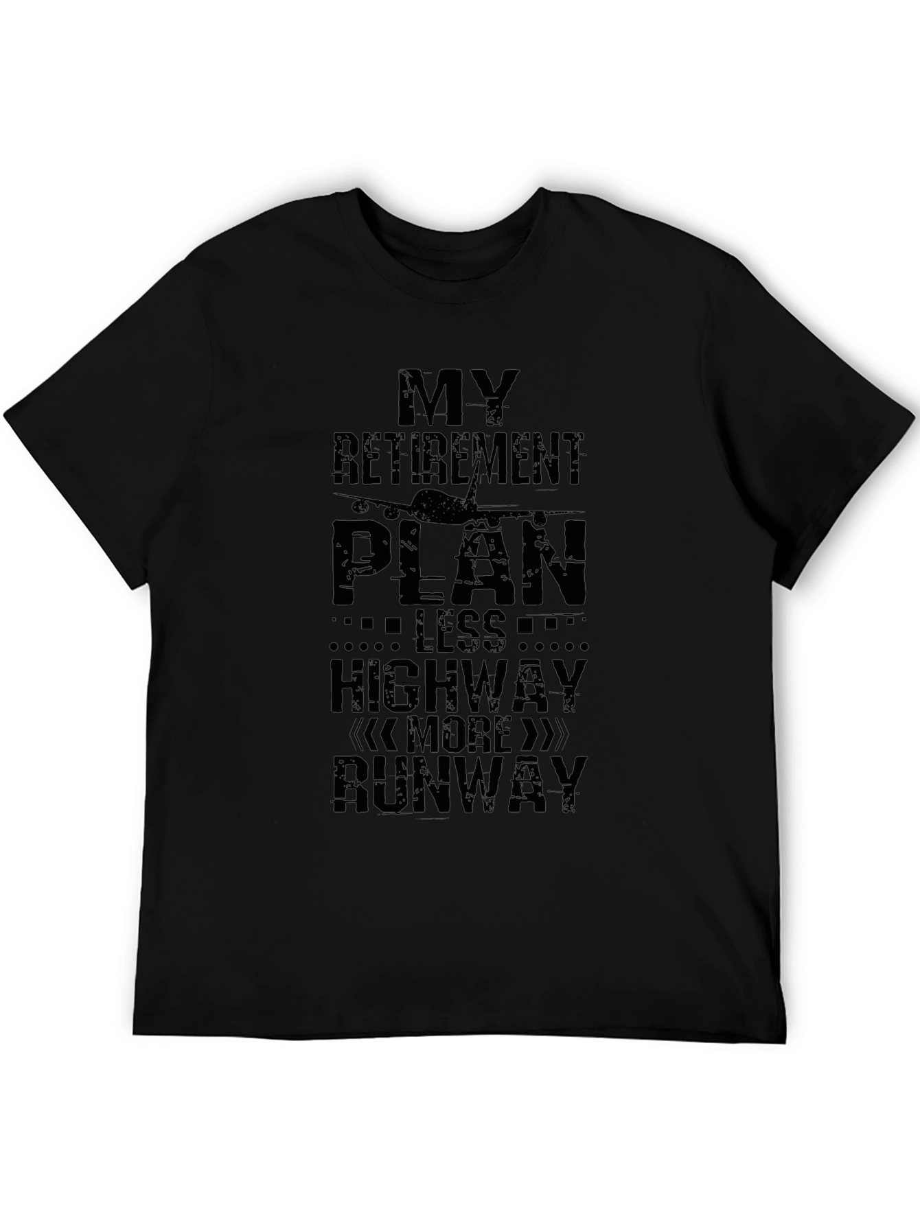 Retirement Plan Airplane T-Shirt