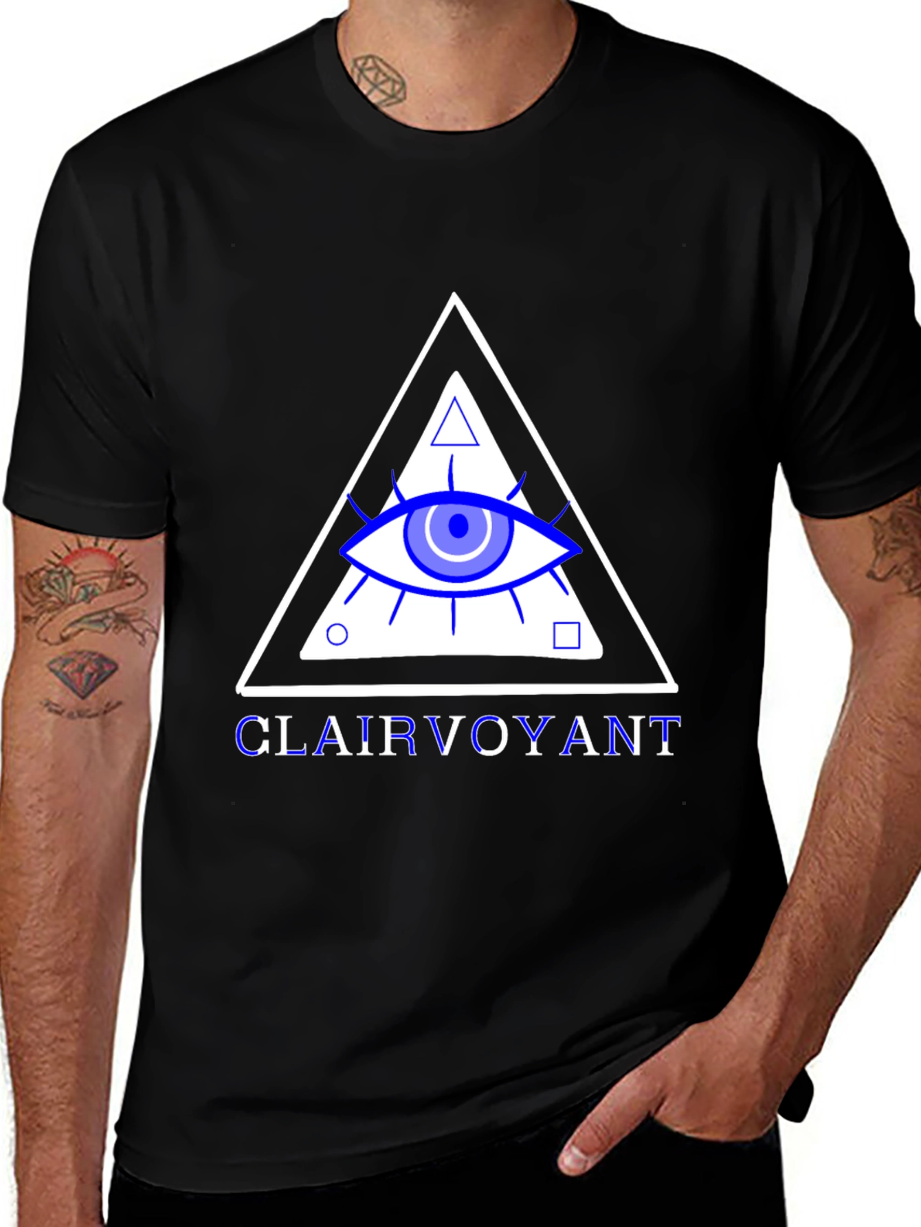 Clairvoyant Eye T-Shirt - Illuminati Symbol Tee