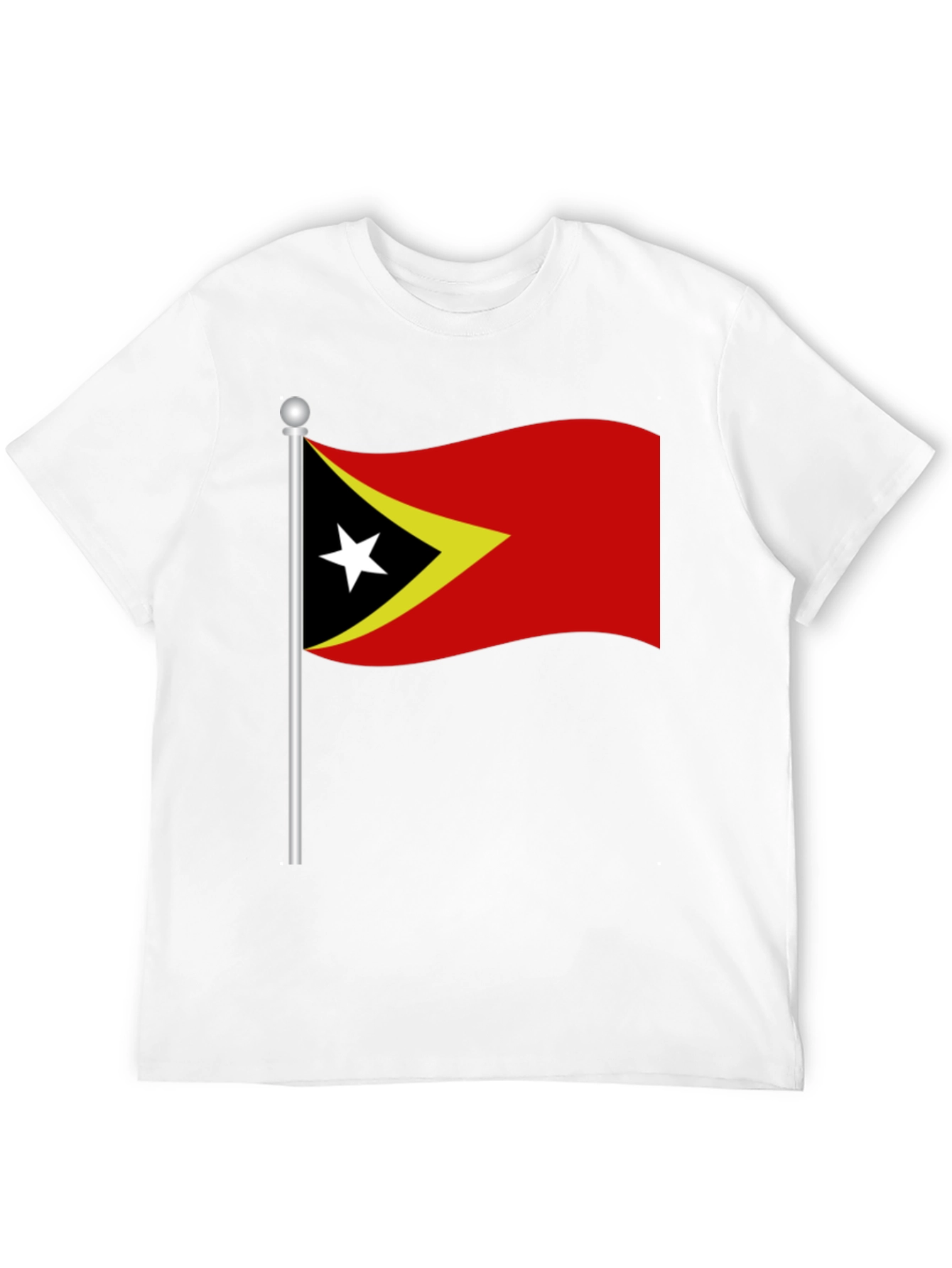 Timor-Leste Flag Graphic T-Shirt