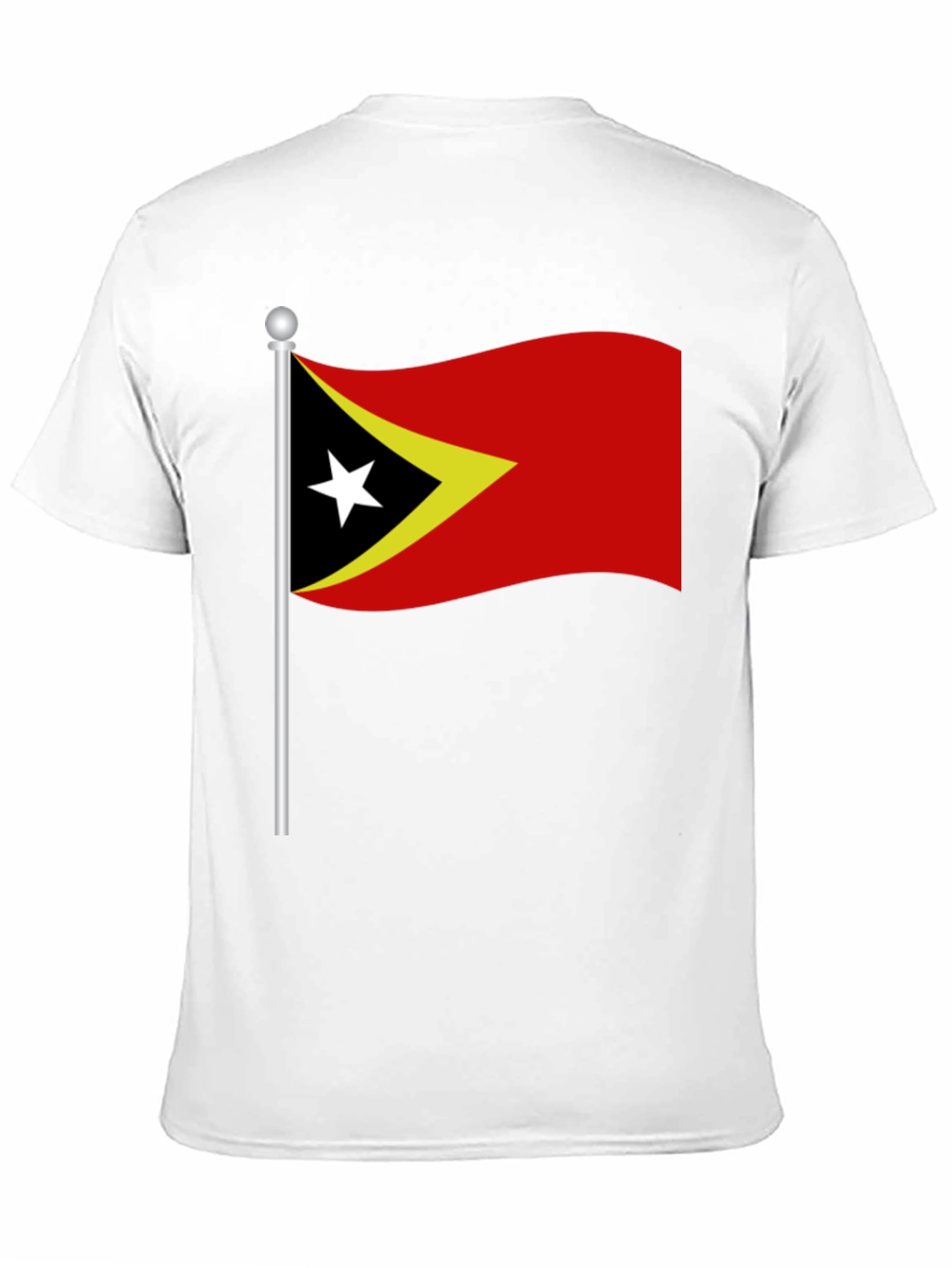 Timor-Leste Flag Graphic T-Shirt