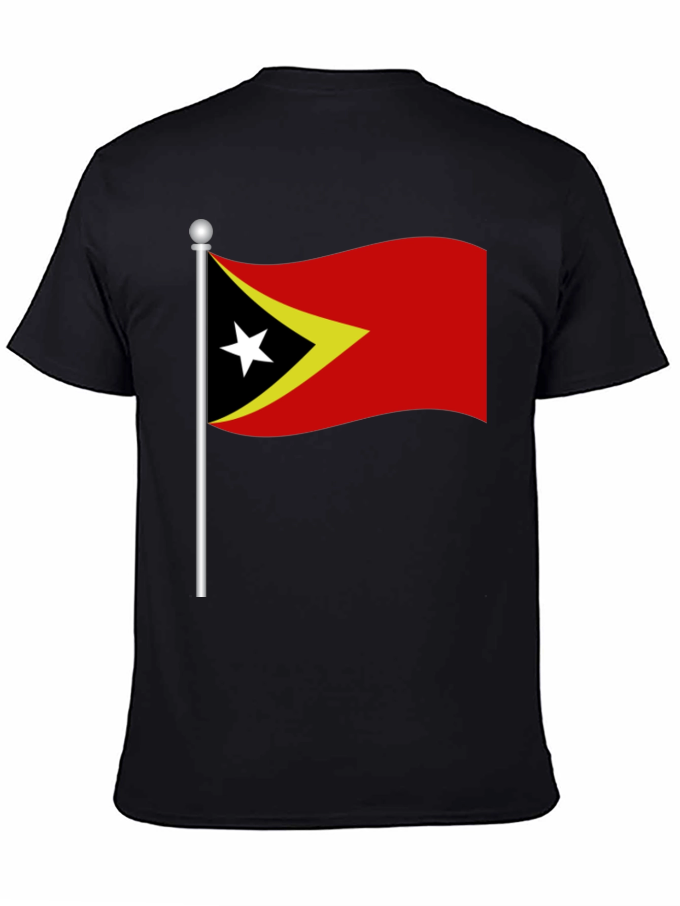 Timor-Leste Flag Graphic T-Shirt