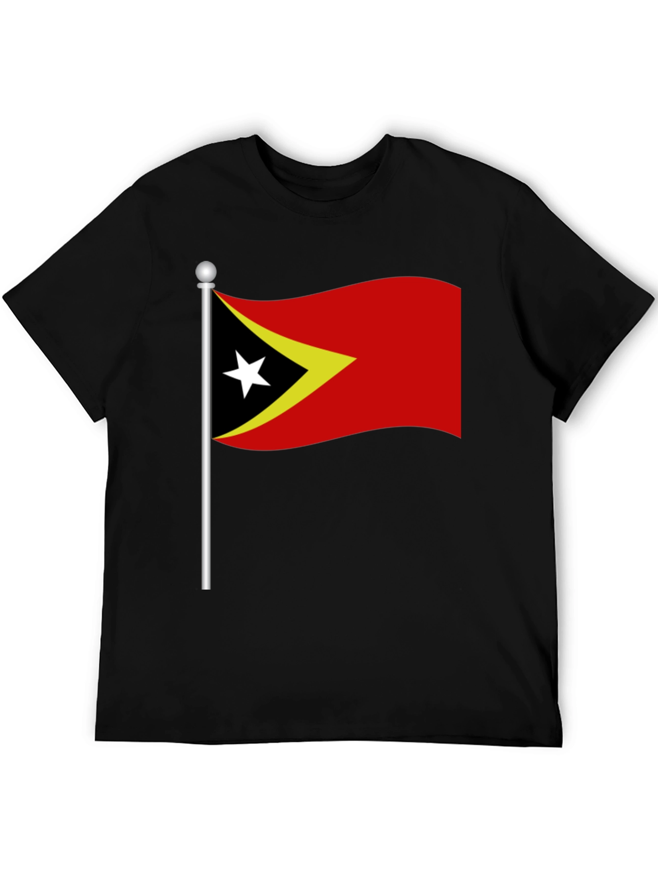 Timor-Leste Flag Graphic T-Shirt
