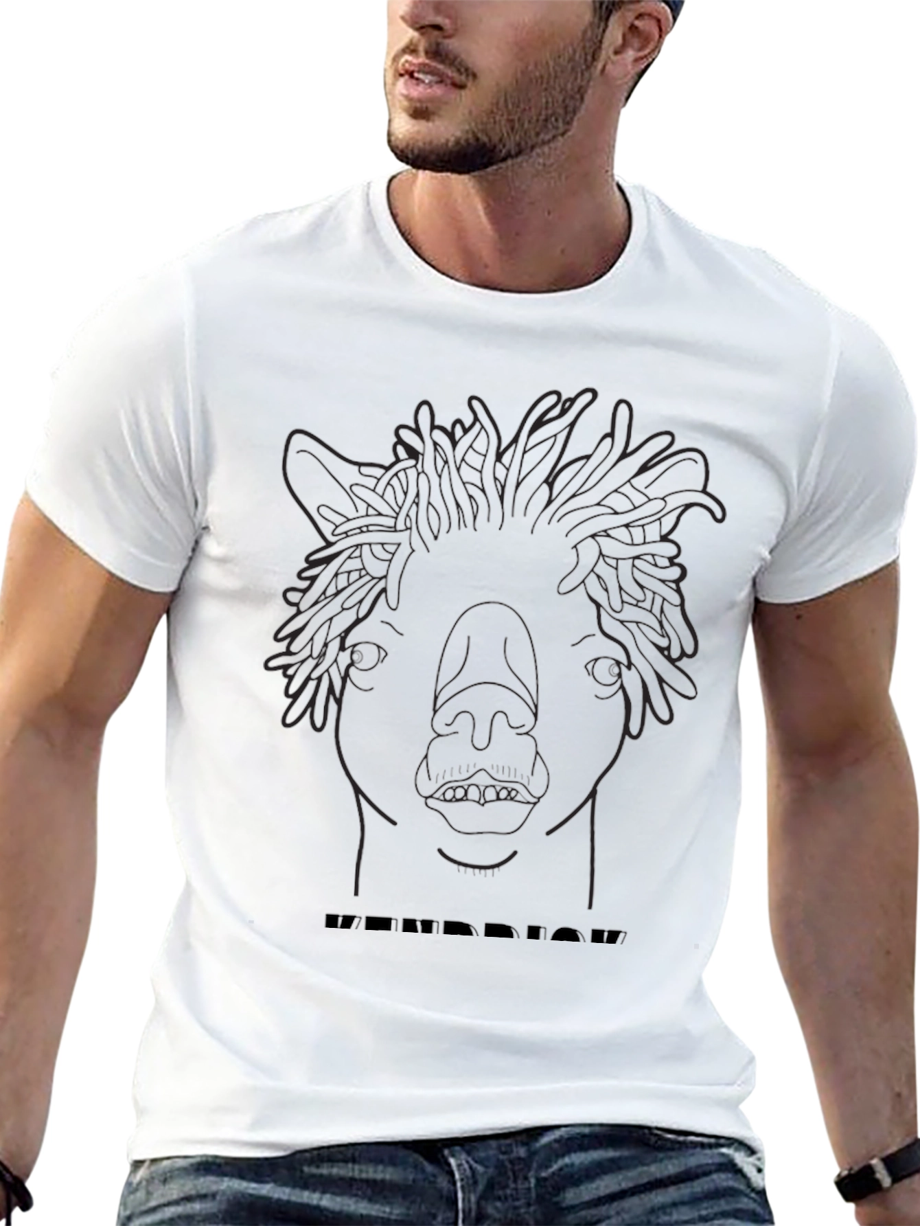 Kendrick Alpaca Graphic Tee - Black