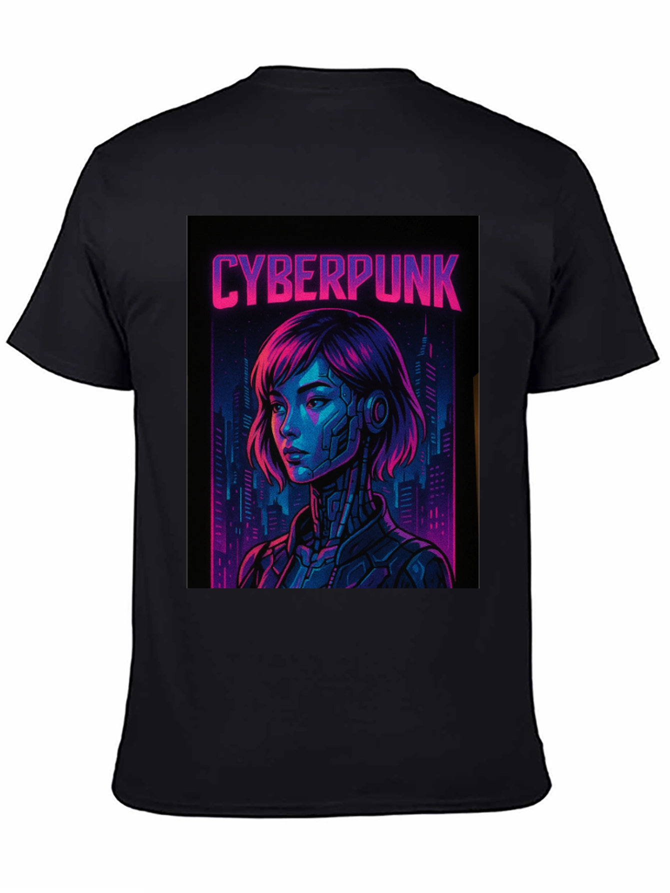 Cyberpunk Graphic Tee - Urban Style T-Shirt