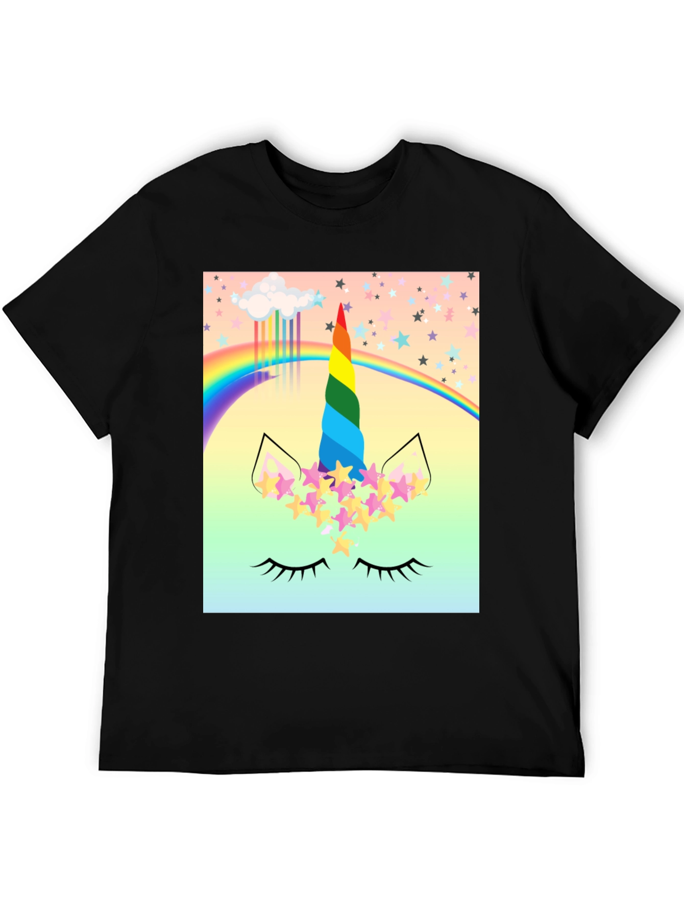 Rainbow Unicorn Graphic Tee