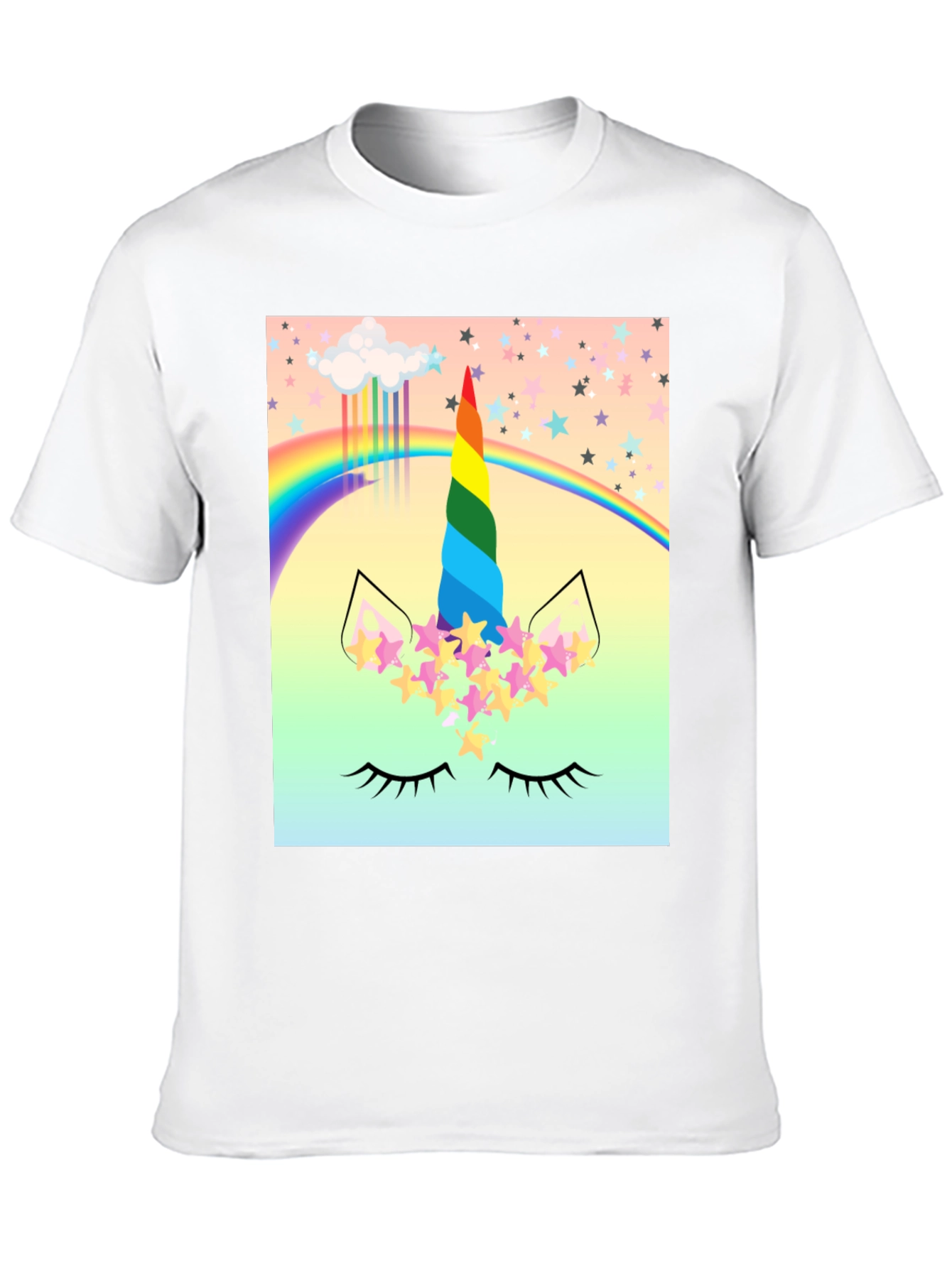 Rainbow Unicorn Graphic Tee