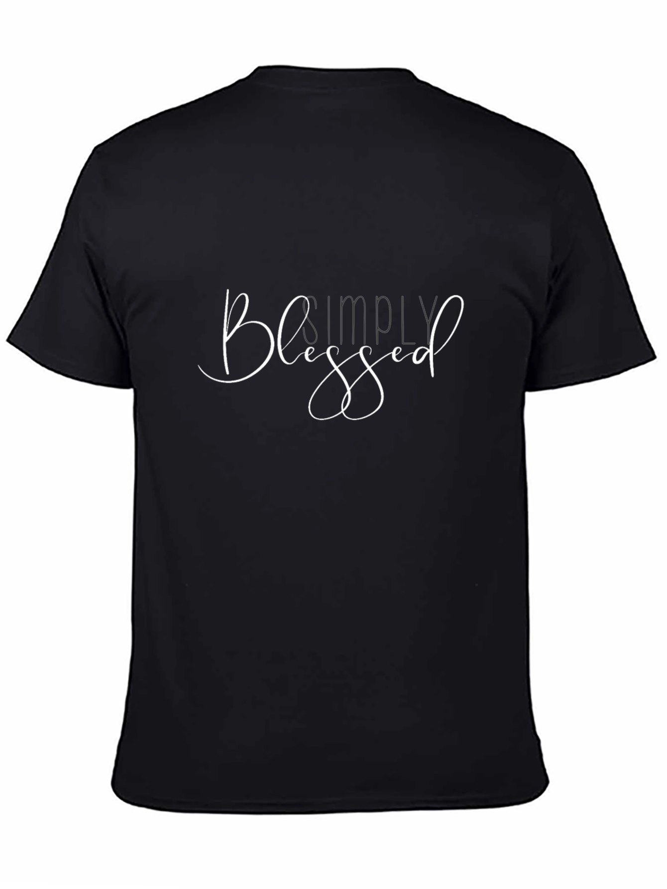 Simply Blessed Black T-Shirt