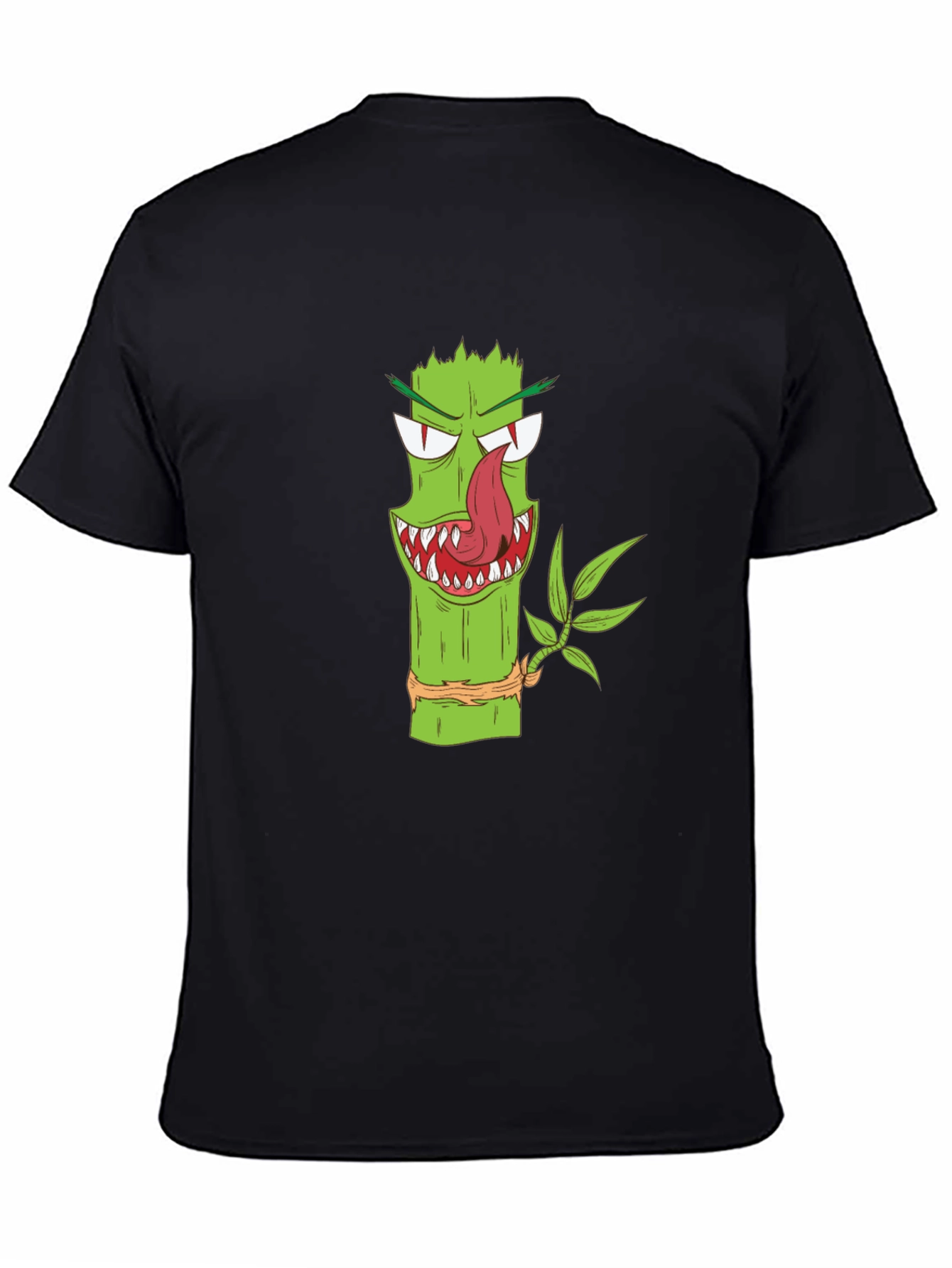 Monster Bamboo Graphic Tee - Unique Design