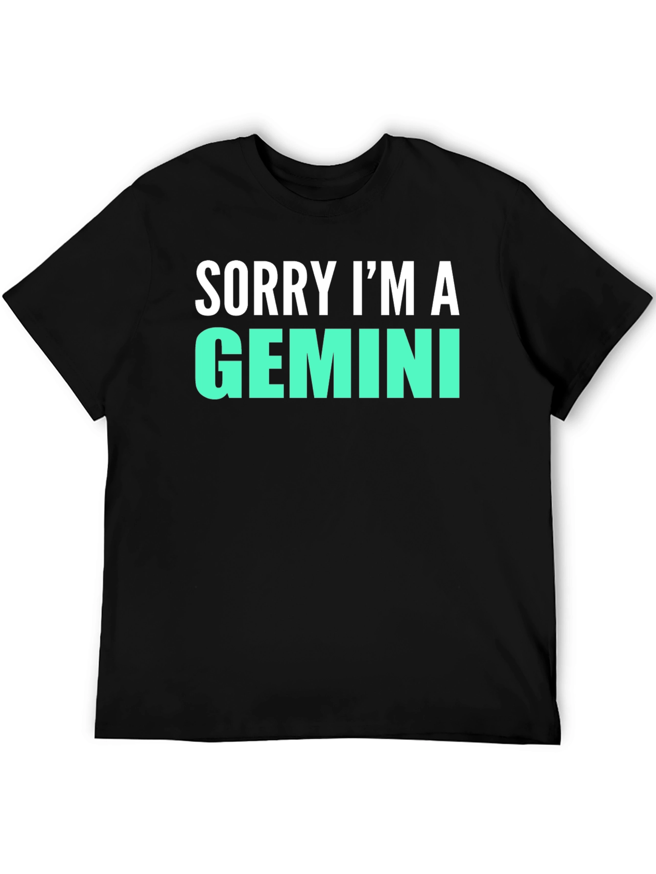 Sorry Im A Gemini Graphic Tee