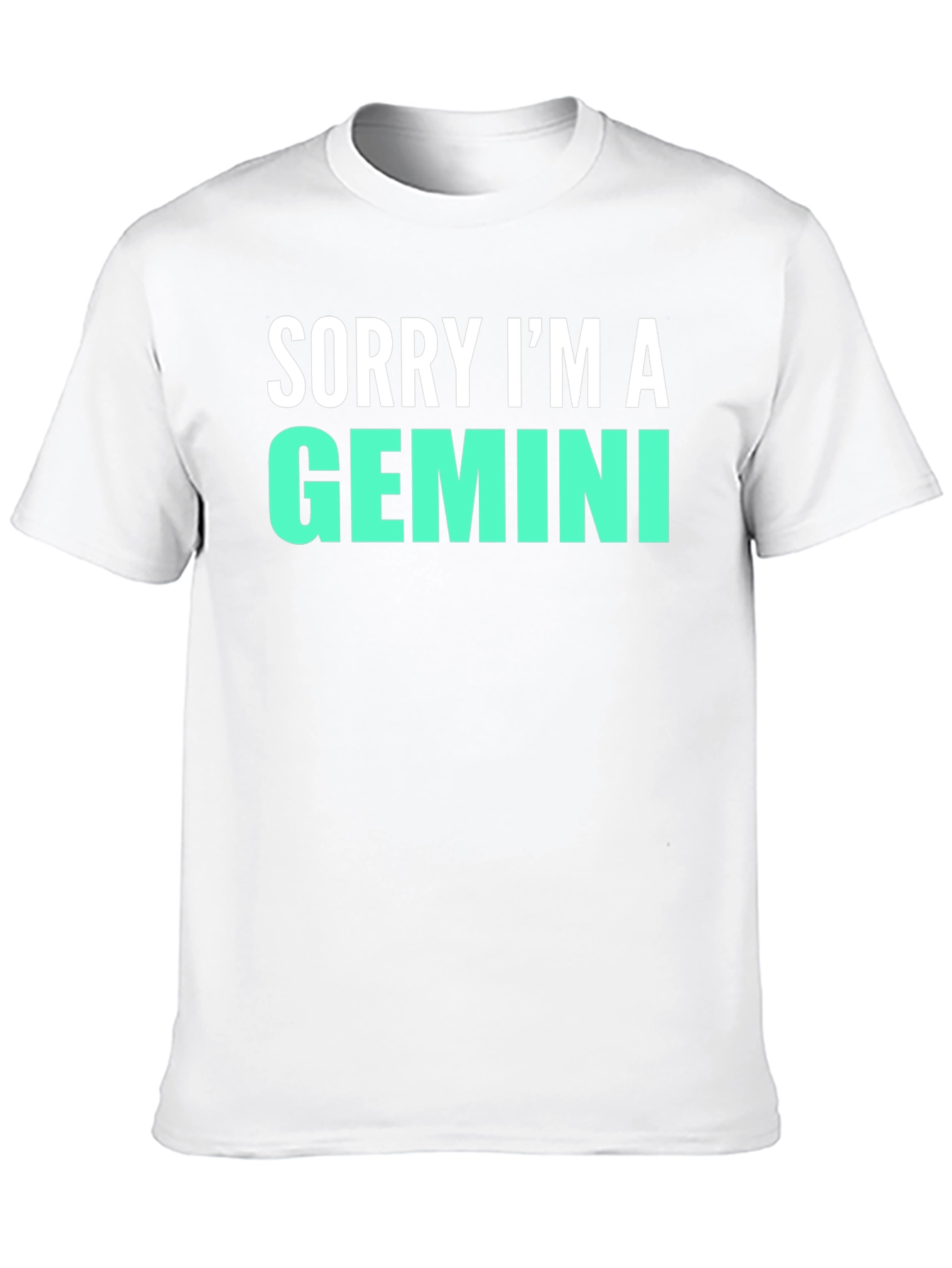 Sorry Im A Gemini Graphic Tee