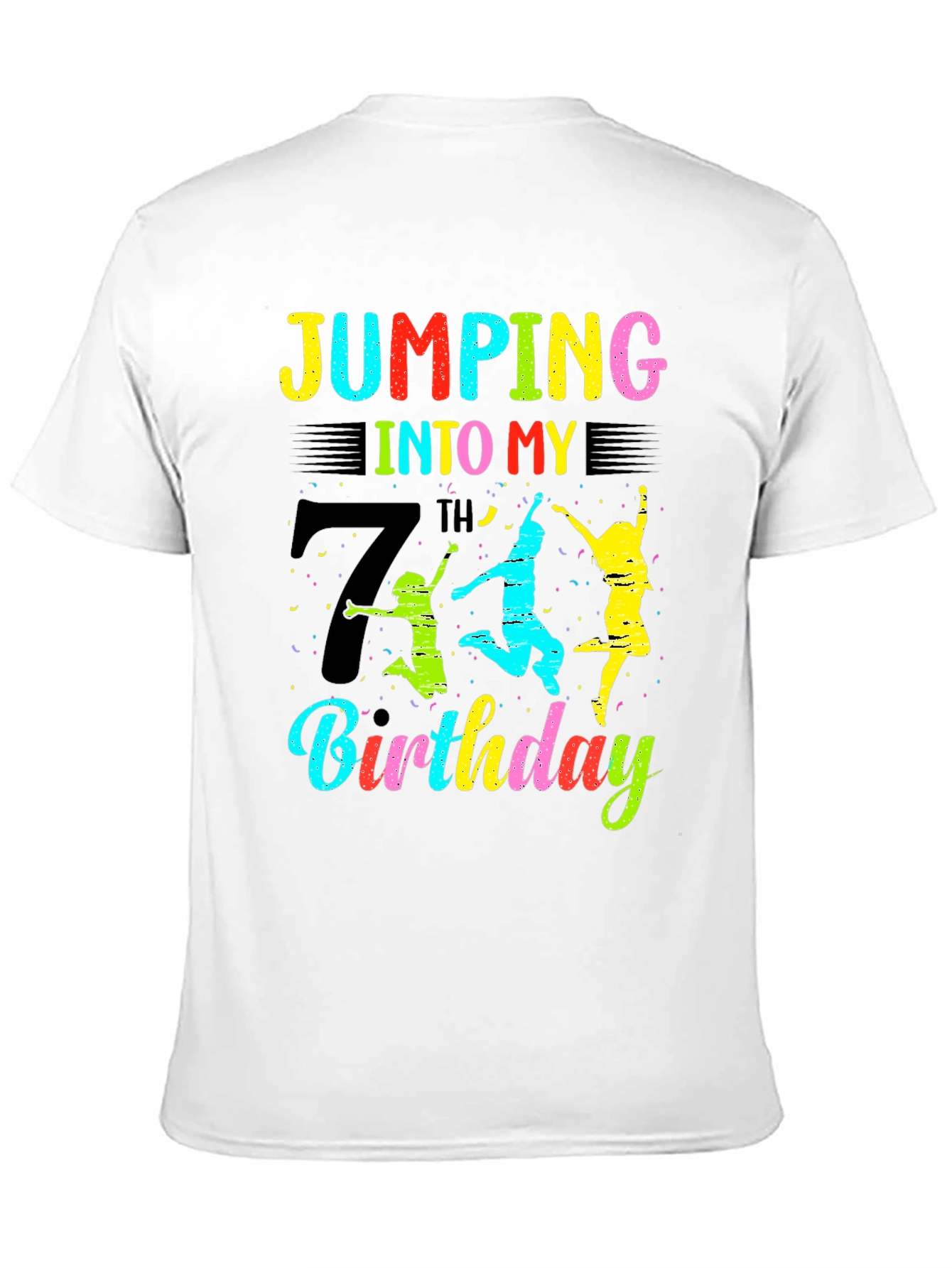 Jumping Into My 7th Birthday T-Shirt