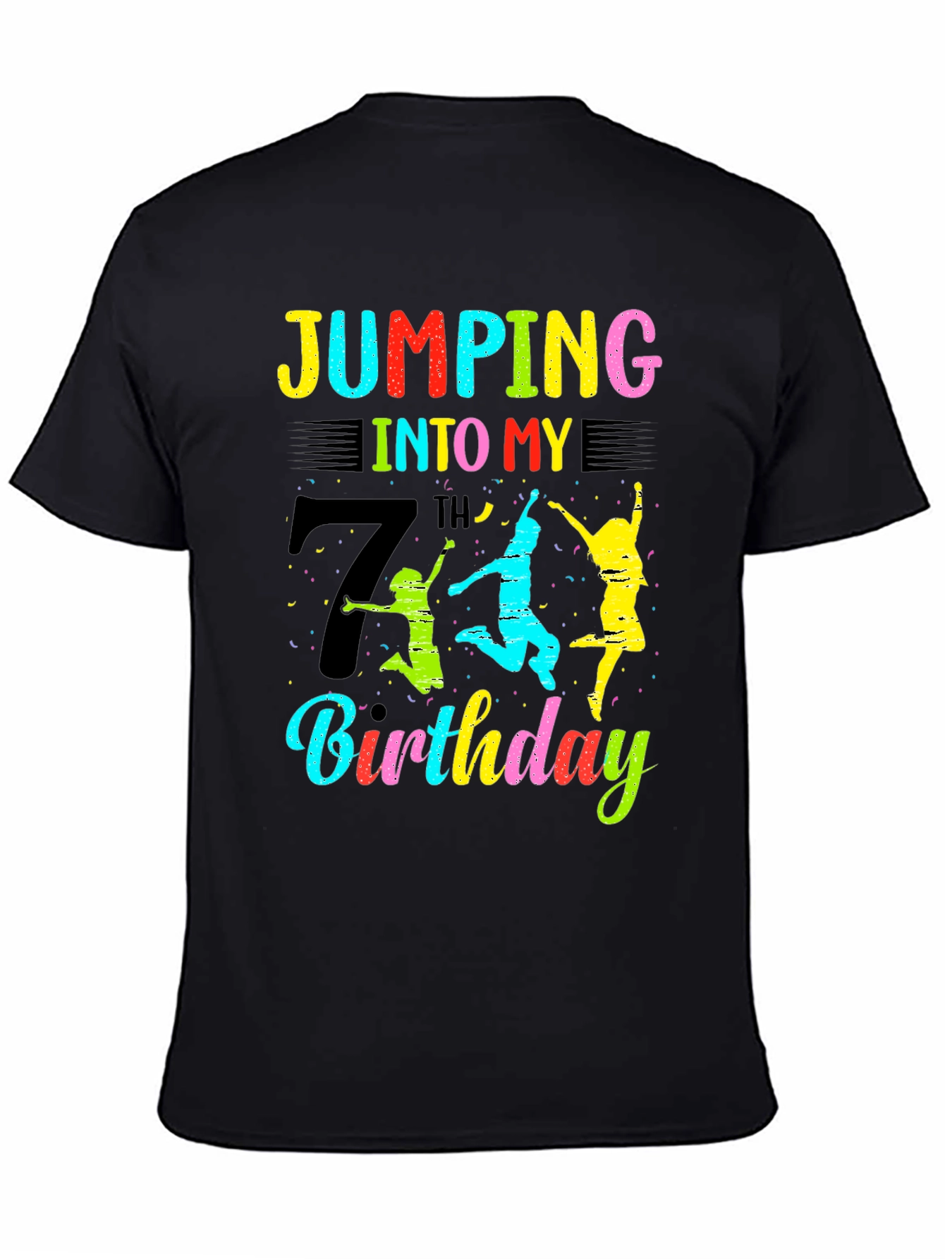 Jumping Into My 7th Birthday T-Shirt