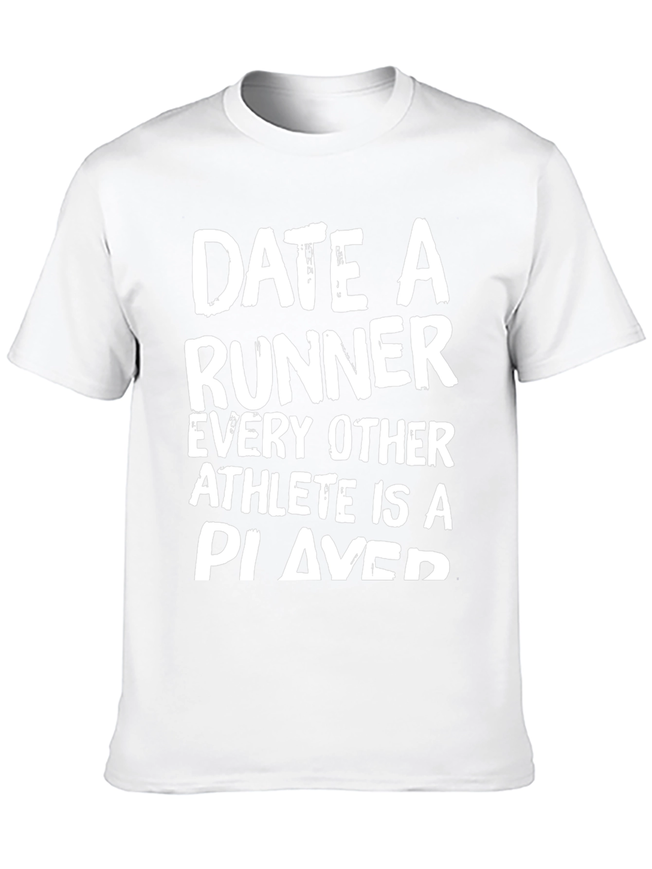 Date a Runner Black Graphic T-Shirt