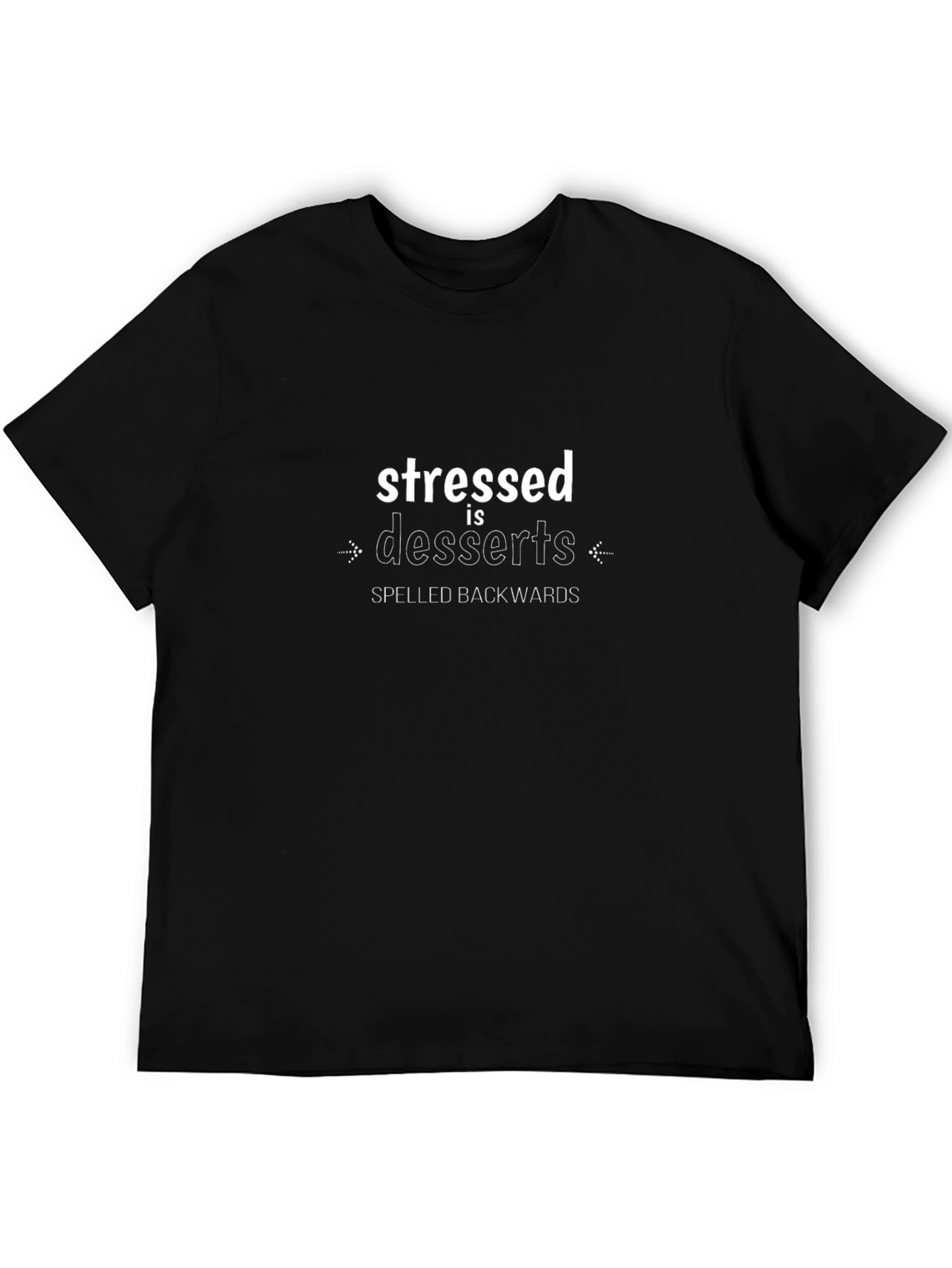 Stressed is Desserts Spelled Backwards Graphic Tee