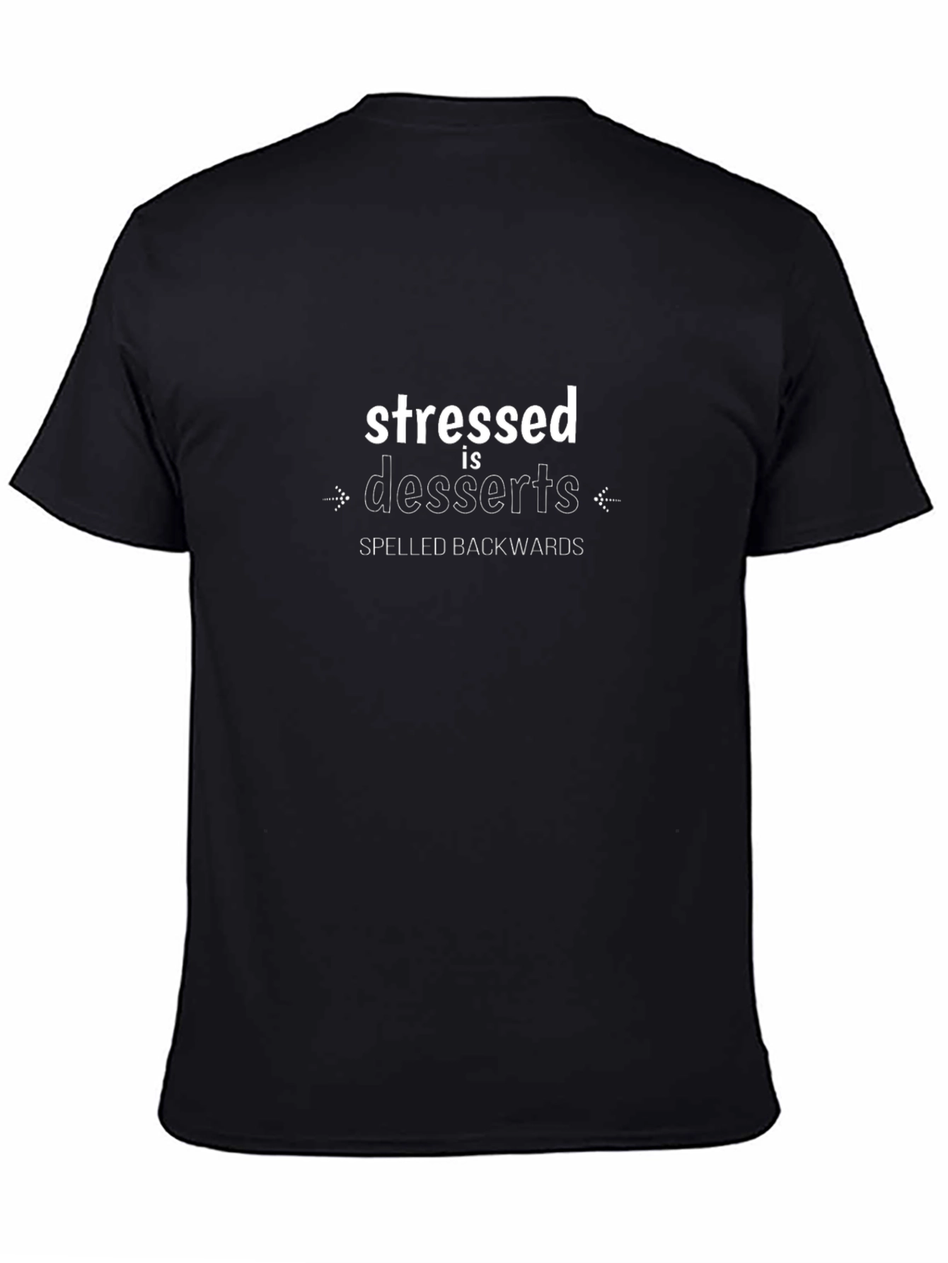 Stressed is Desserts Spelled Backwards Graphic Tee