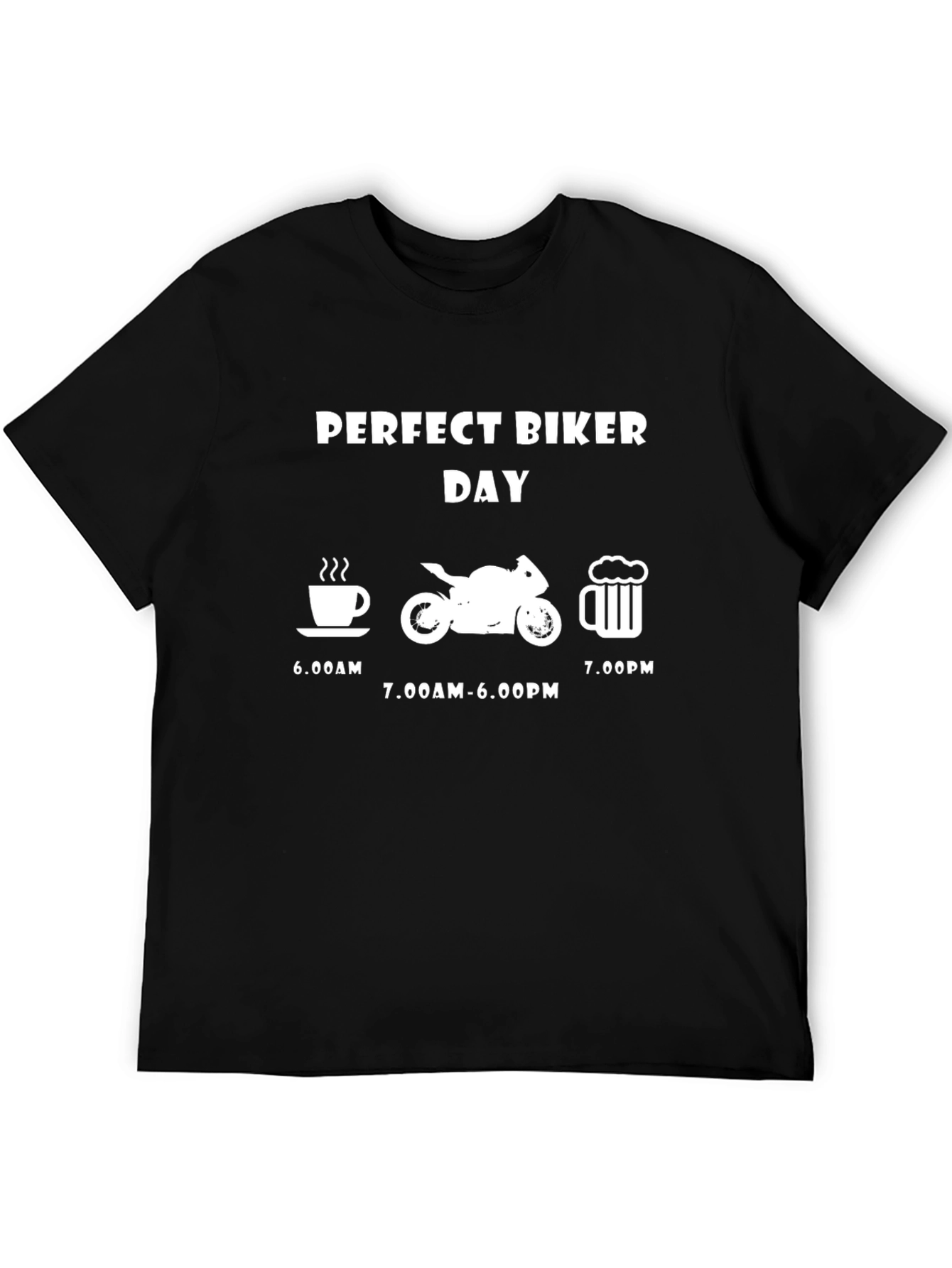 Perfect Biker Day Graphic Tee
