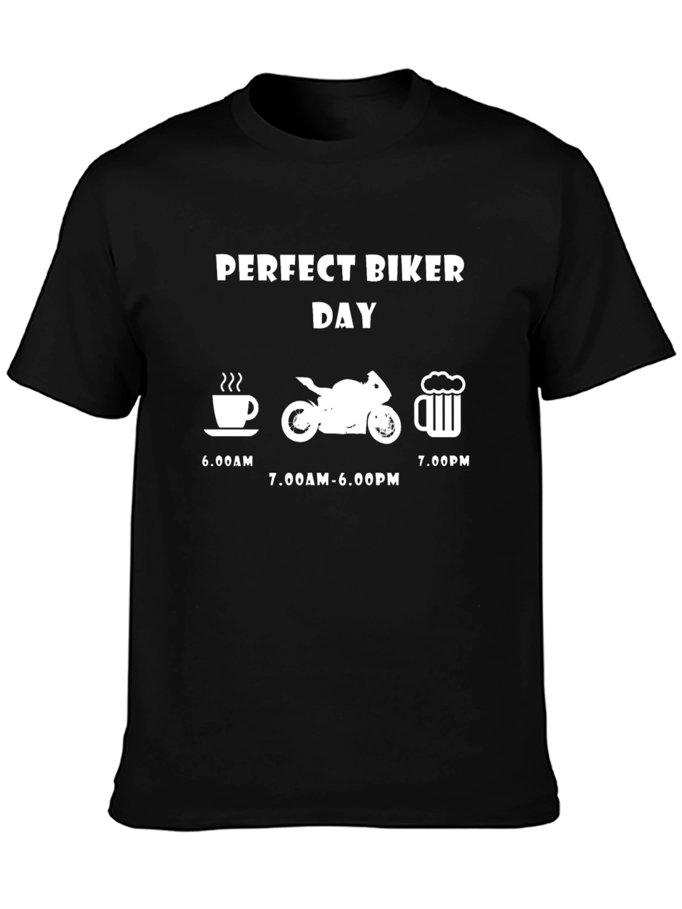 Perfect Biker Day Graphic Tee