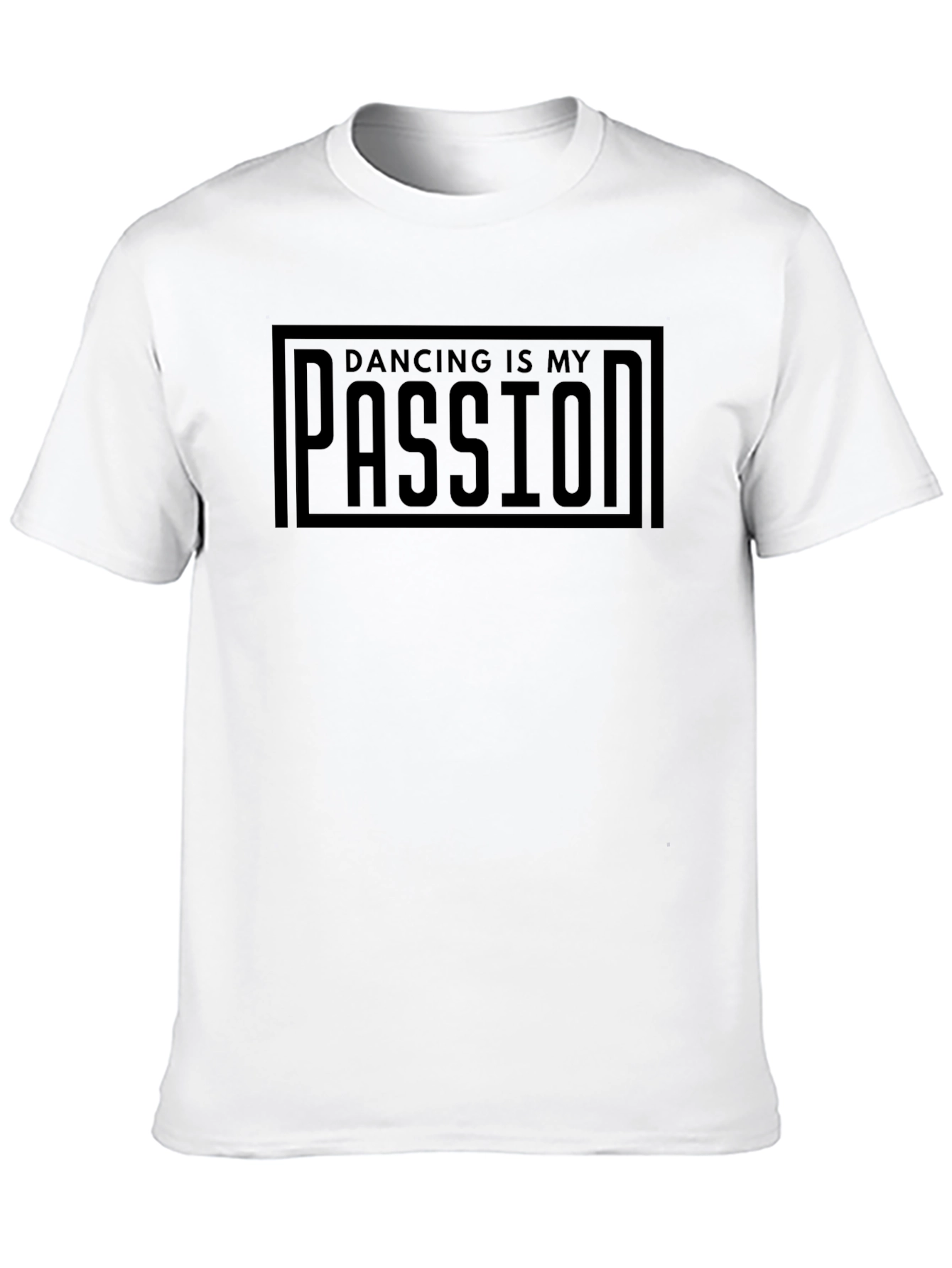 Dancing Is My Passion Black T-Shirt