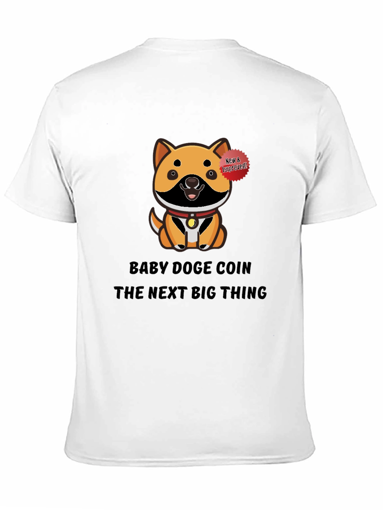 Baby Doge Coin Black T-Shirt - Next Big Thing