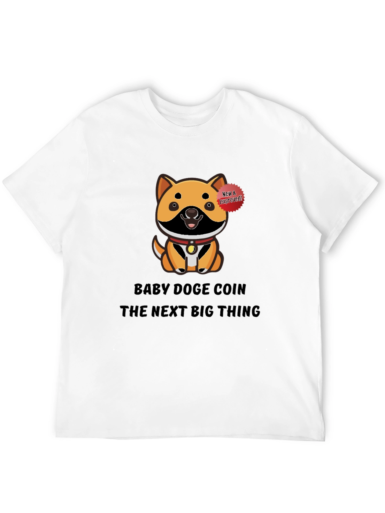 Baby Doge Coin Black T-Shirt - Next Big Thing