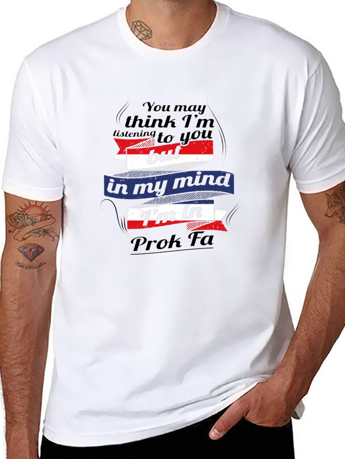Prok Fa Mind T-Shirt - Funny Novelty Graphic Tee