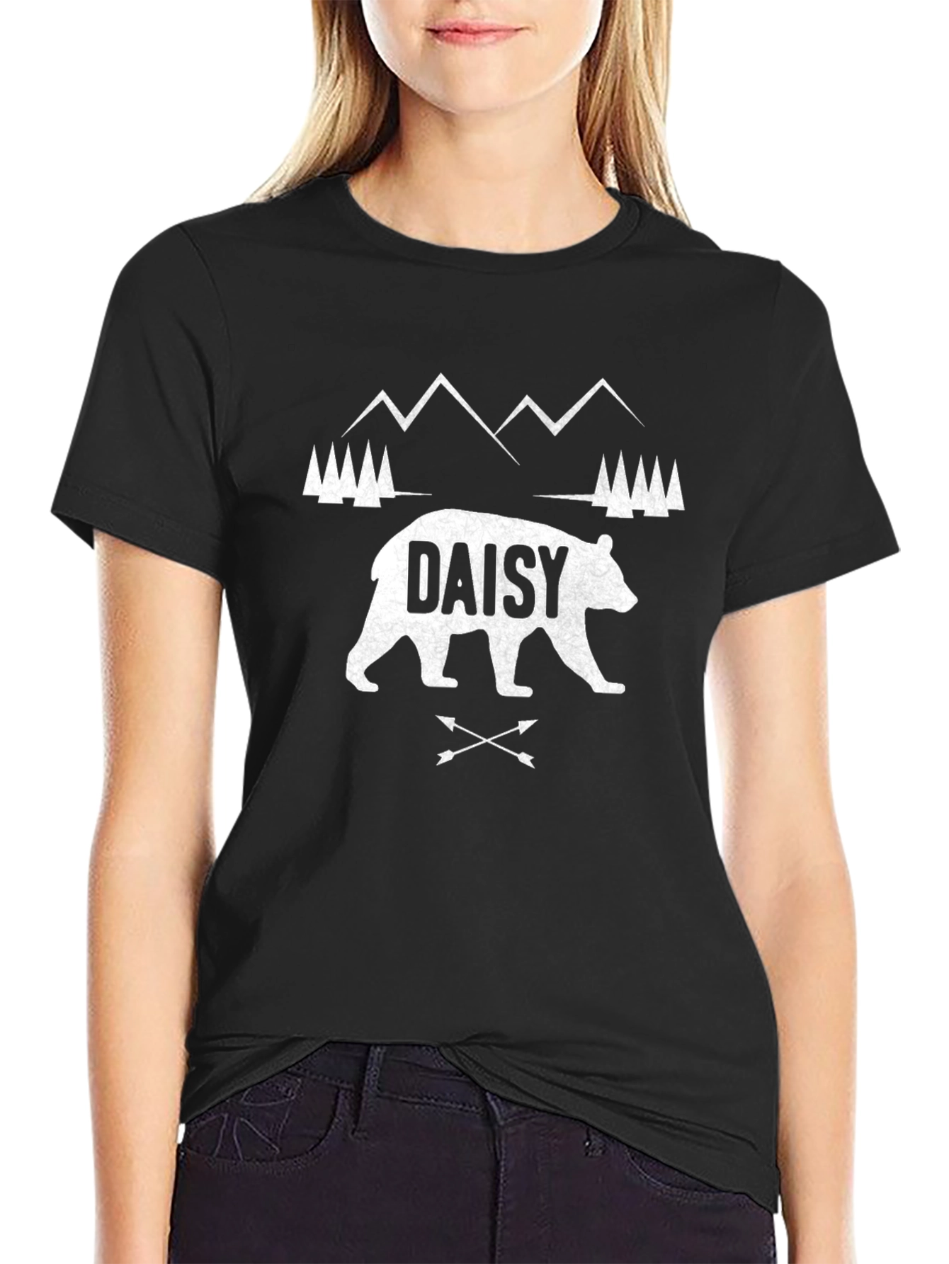 Daisy Bear Graphic Tee - Outdoor Adventure T-Shirt
