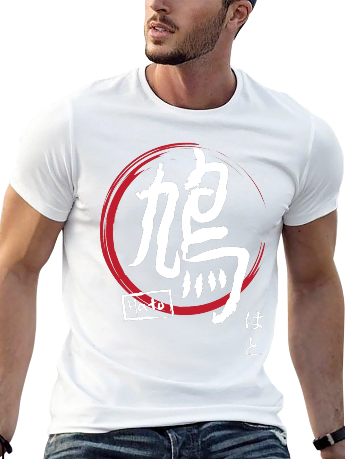 Japanese Hato Circle T-Shirt