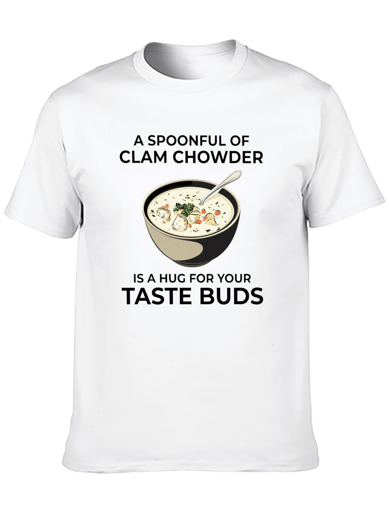 Clam Chowder T-Shirt: A Spoonful of Comfort Food