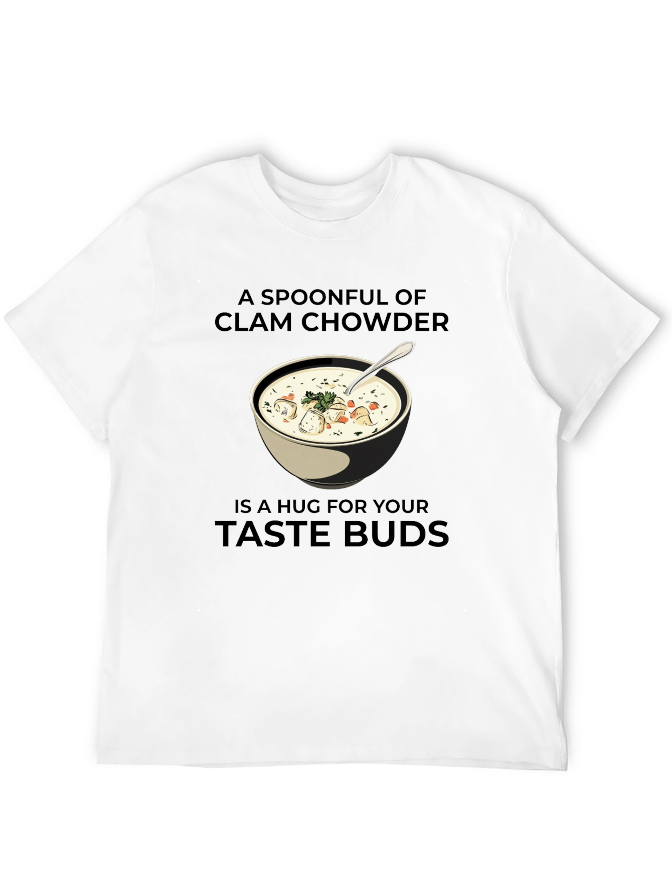 Clam Chowder T-Shirt: A Spoonful of Comfort Food