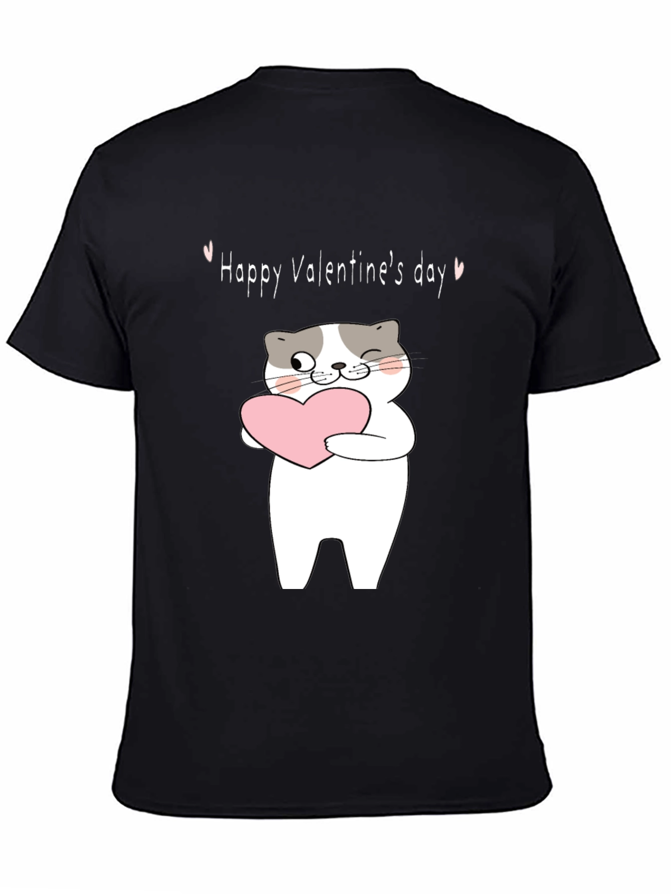 Happy Valentines Day Cat T-Shirt