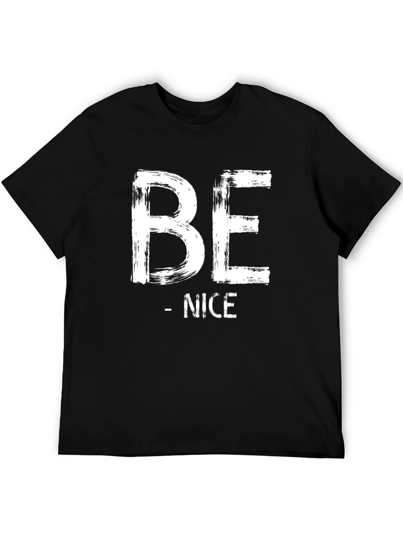 Be Nice Graphic Tee - Stylish Casual Cotton T-Shirt