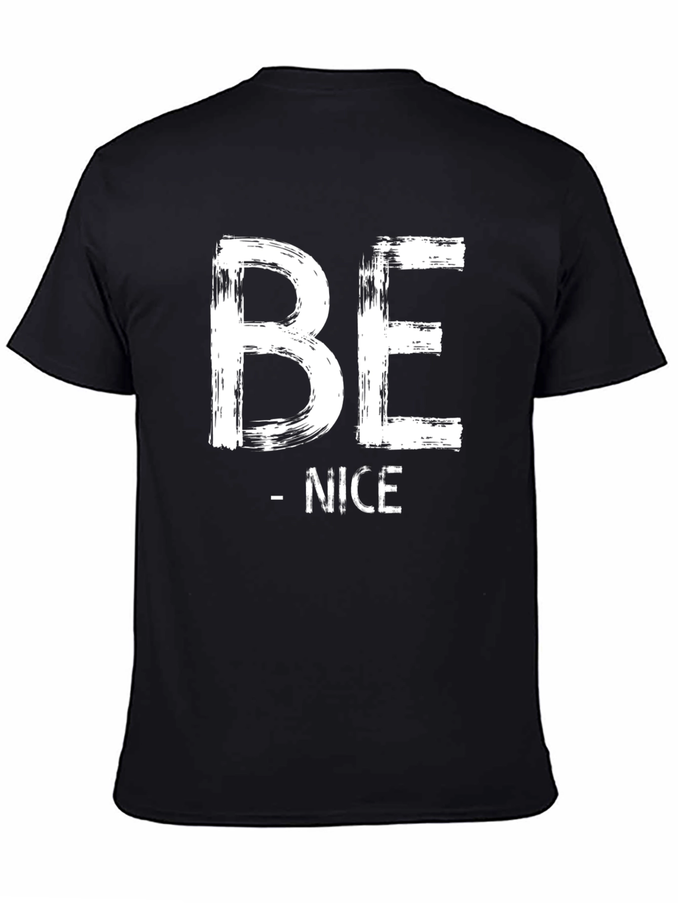 Be Nice Graphic Tee - Stylish Casual Cotton T-Shirt
