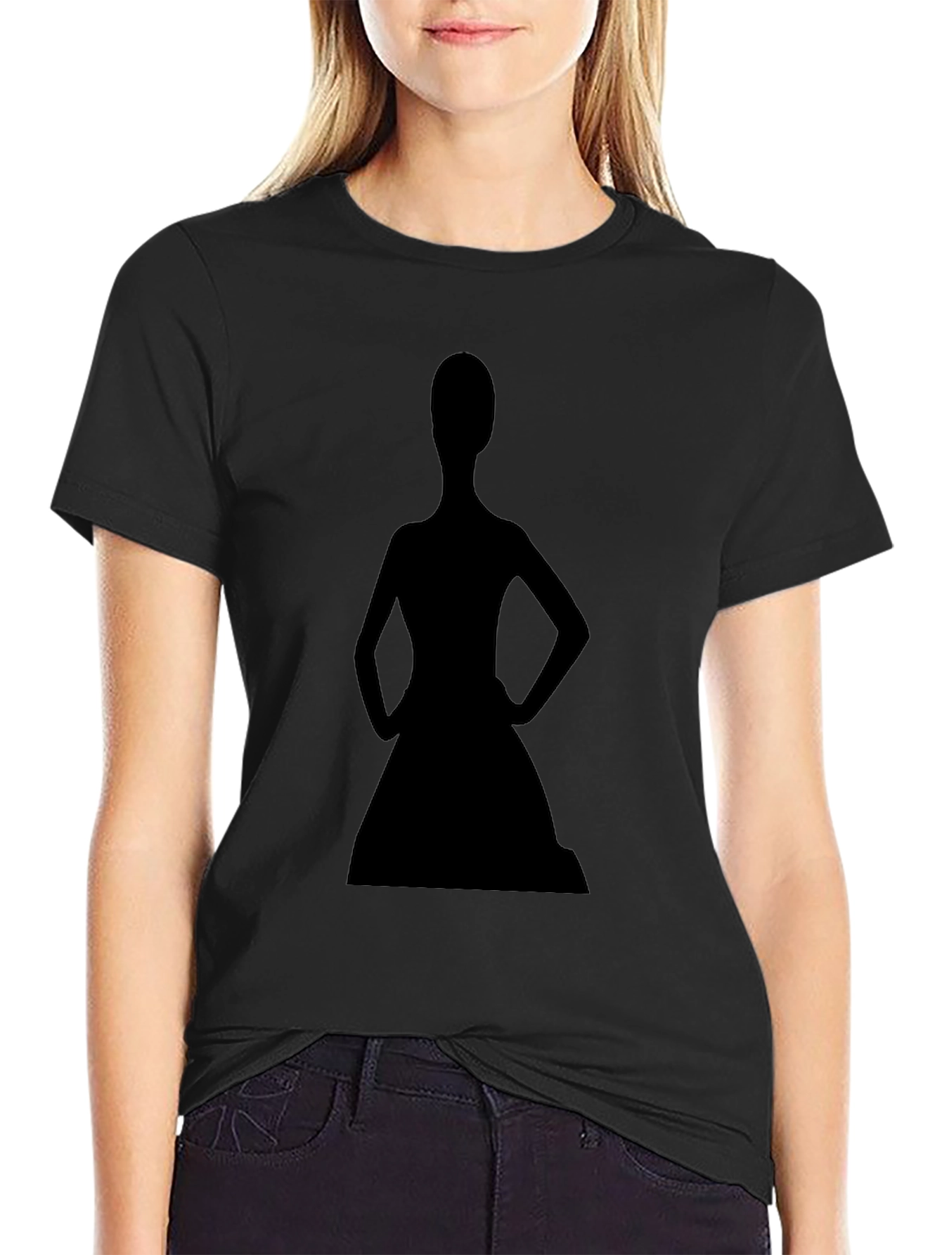 Elegant Silhouette T-Shirt