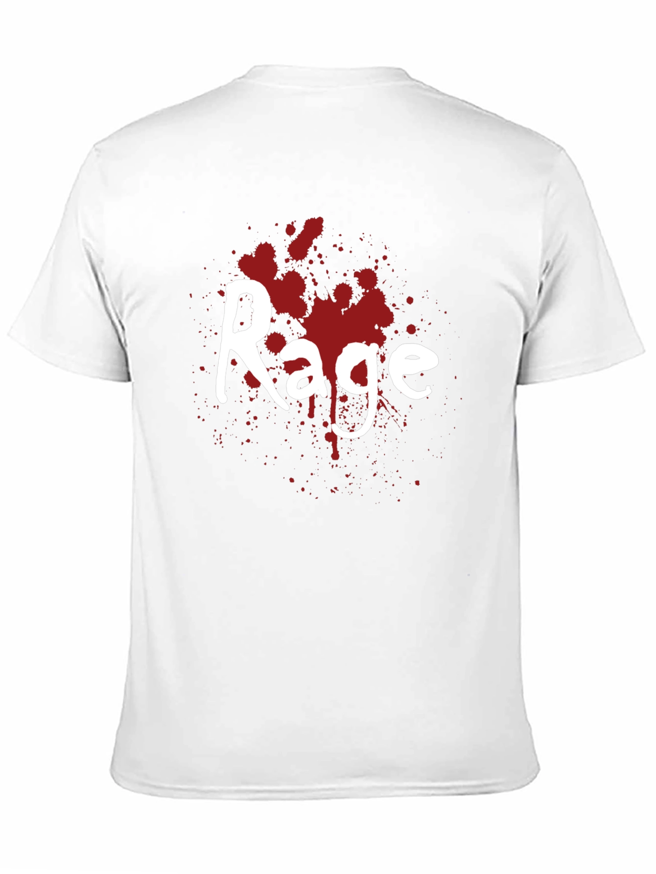 Rage Splatter Graphic Tee - Bold Statement Shirt