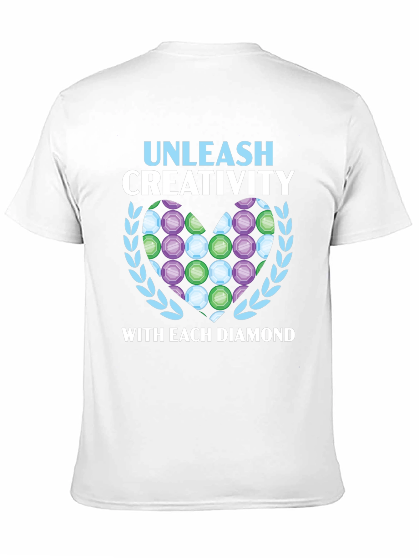 Unleash Creativity Diamond Art T-Shirt