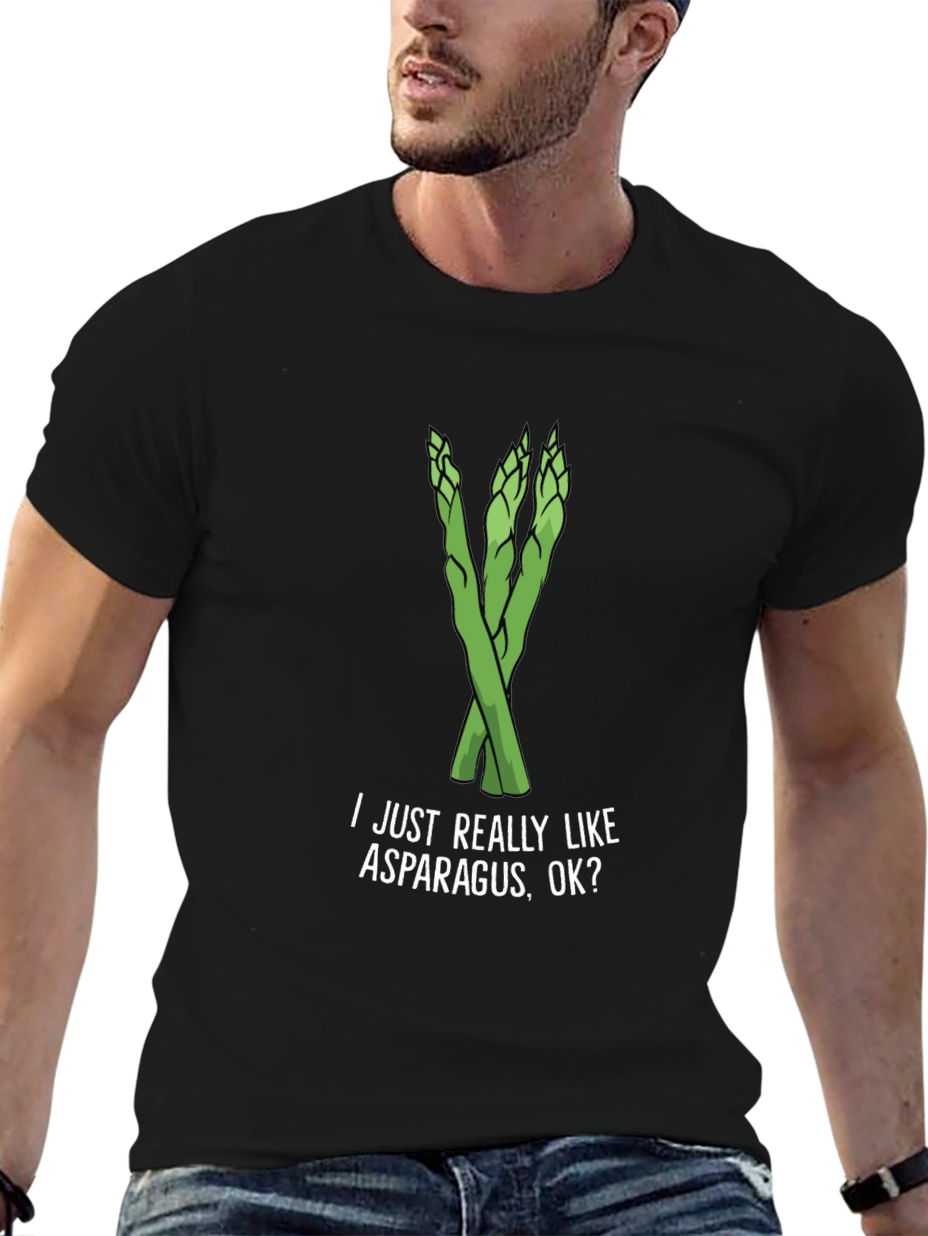 Asparagus Lover T-Shirt - Funny Vegetarian Gift