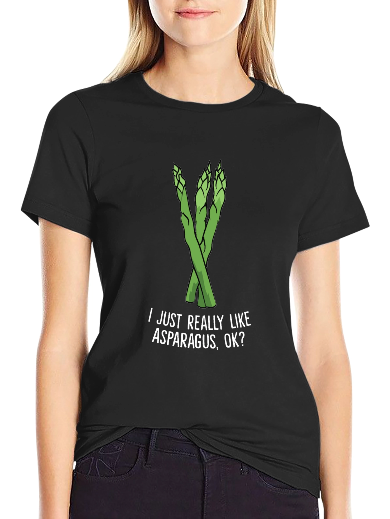 Asparagus Lover T-Shirt - Funny Vegetarian Gift