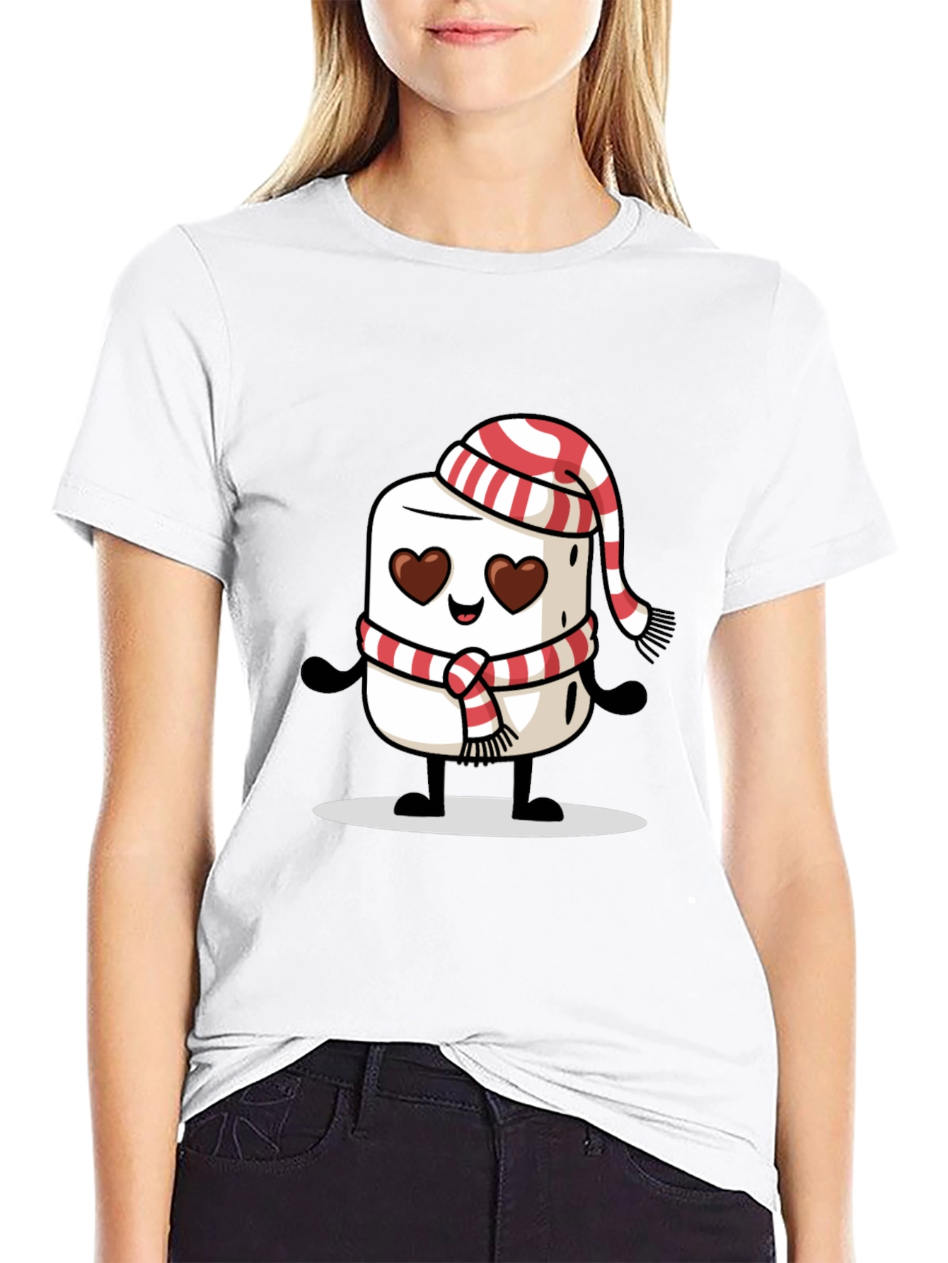 Marshmallow Character T-Shirt