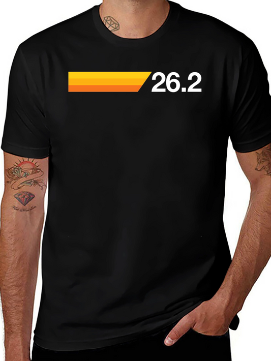 26.2 Marathon Runner Black T-Shirt