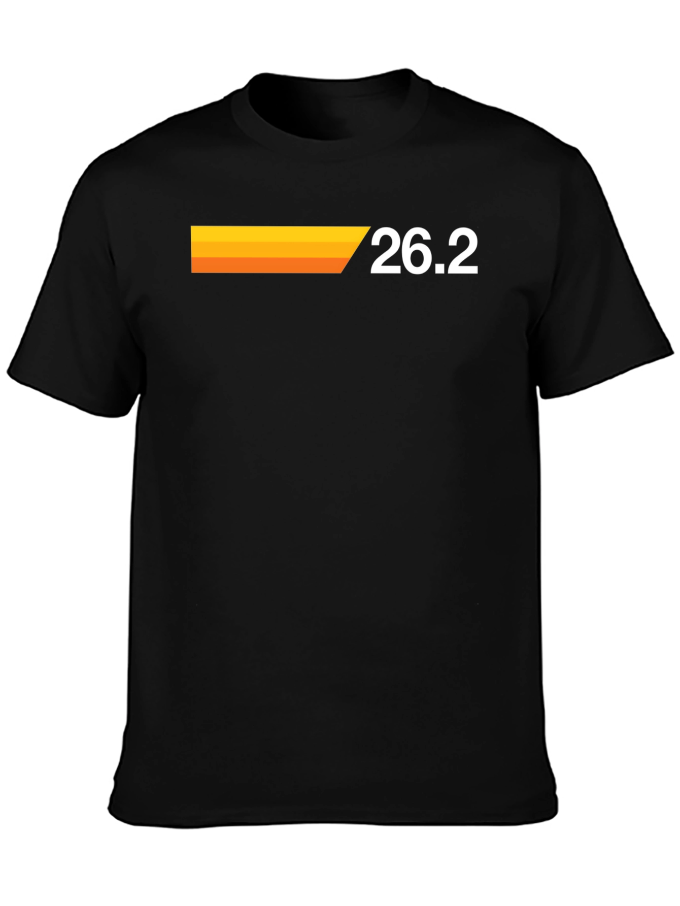 26.2 Marathon Runner Black T-Shirt