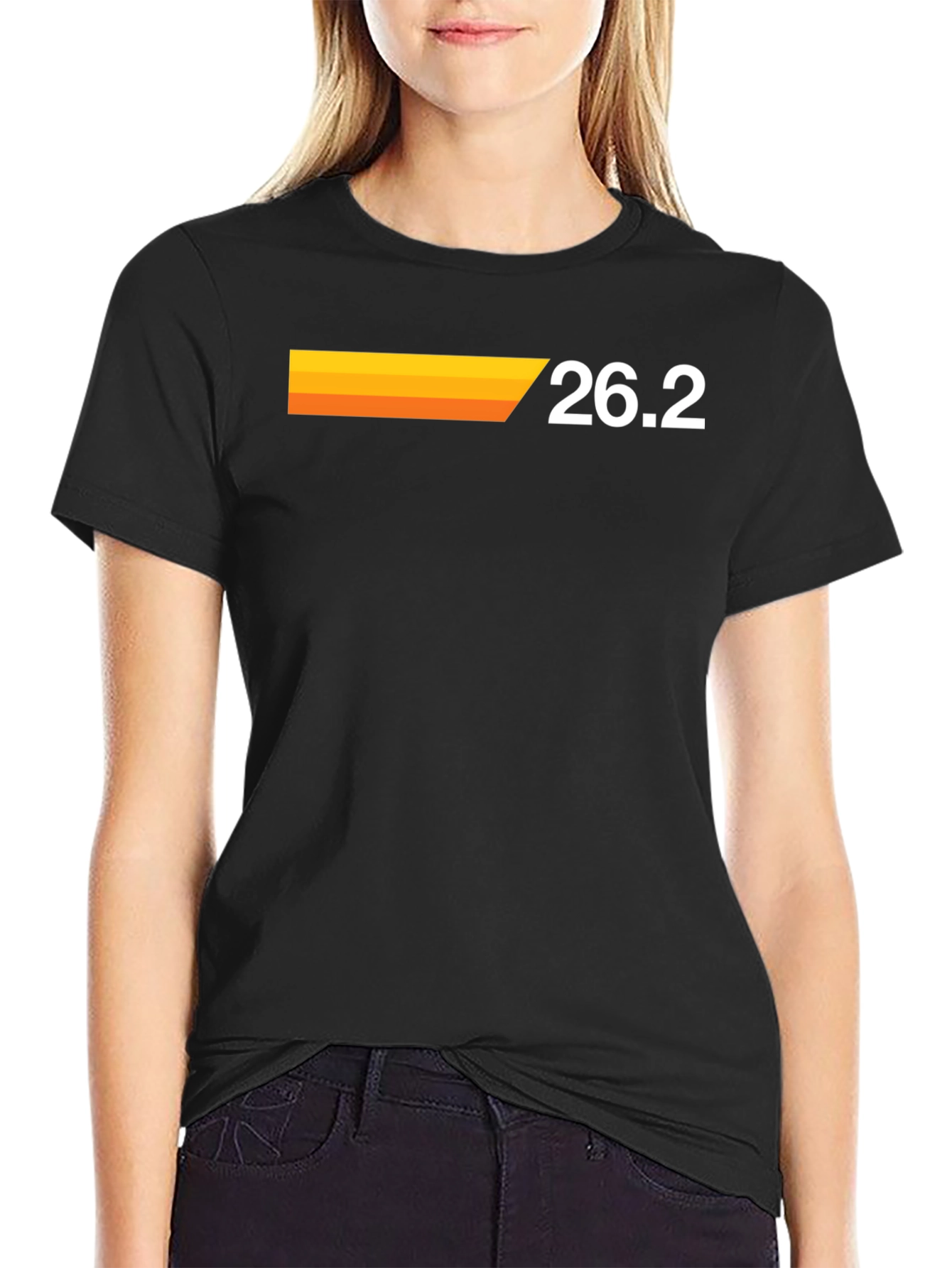 26.2 Marathon Runner Black T-Shirt