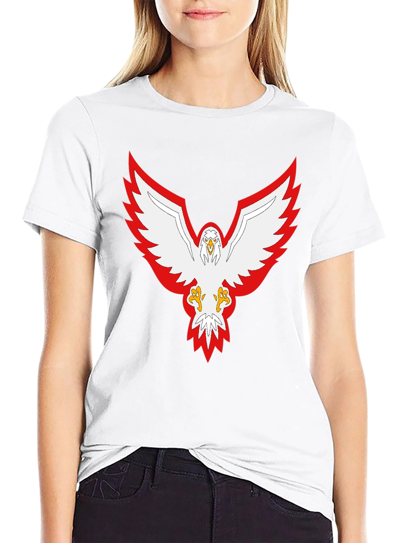 Eagle Crest Graphic Tee - Black