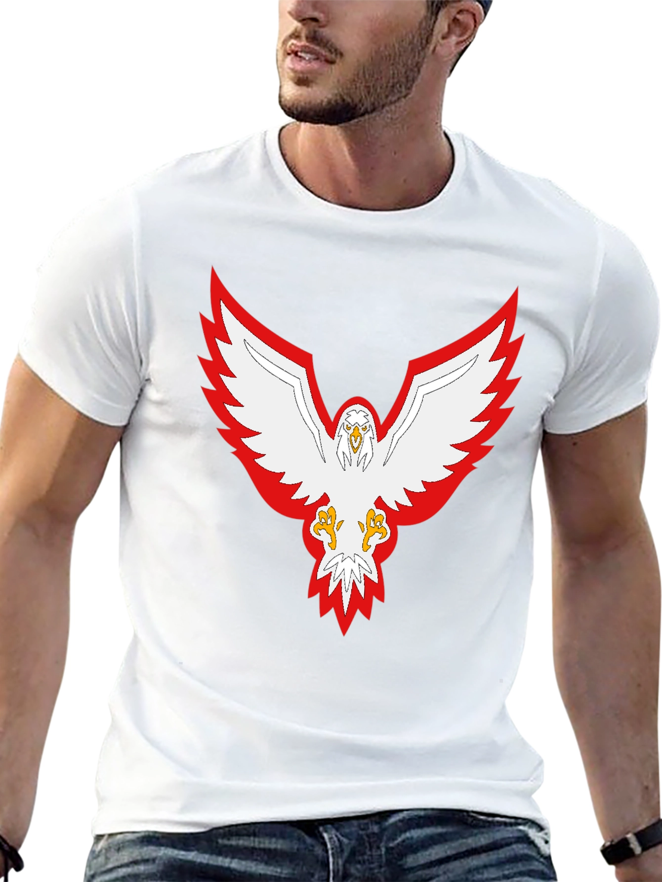 Eagle Crest Graphic Tee - Black