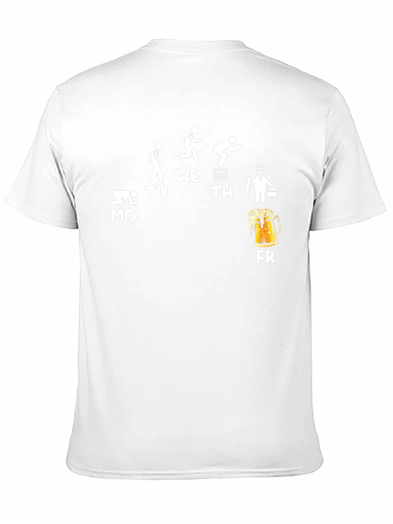 Funny Work Week Beer Friday Graphic T-Shirt
