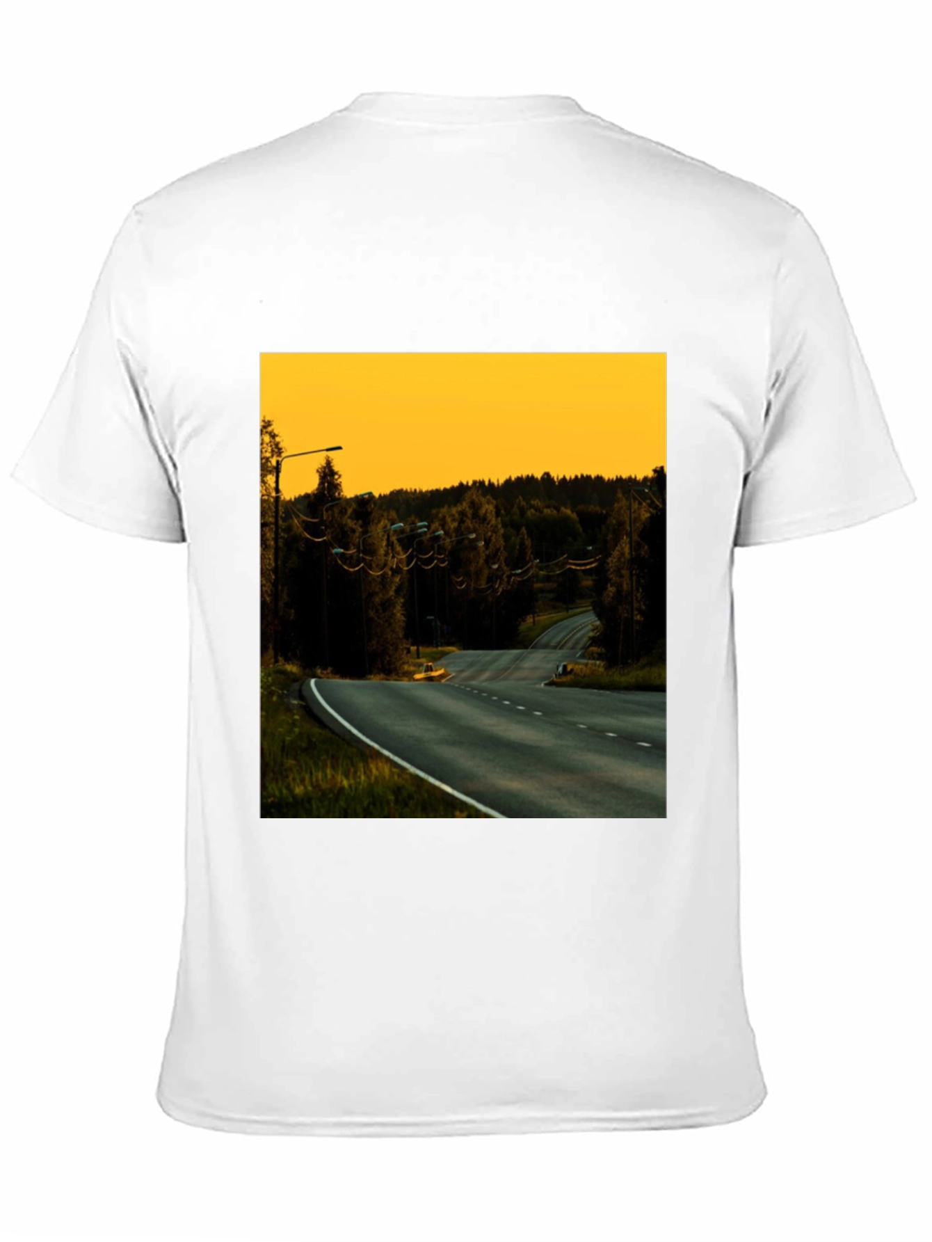 Road View Black T-Shirt